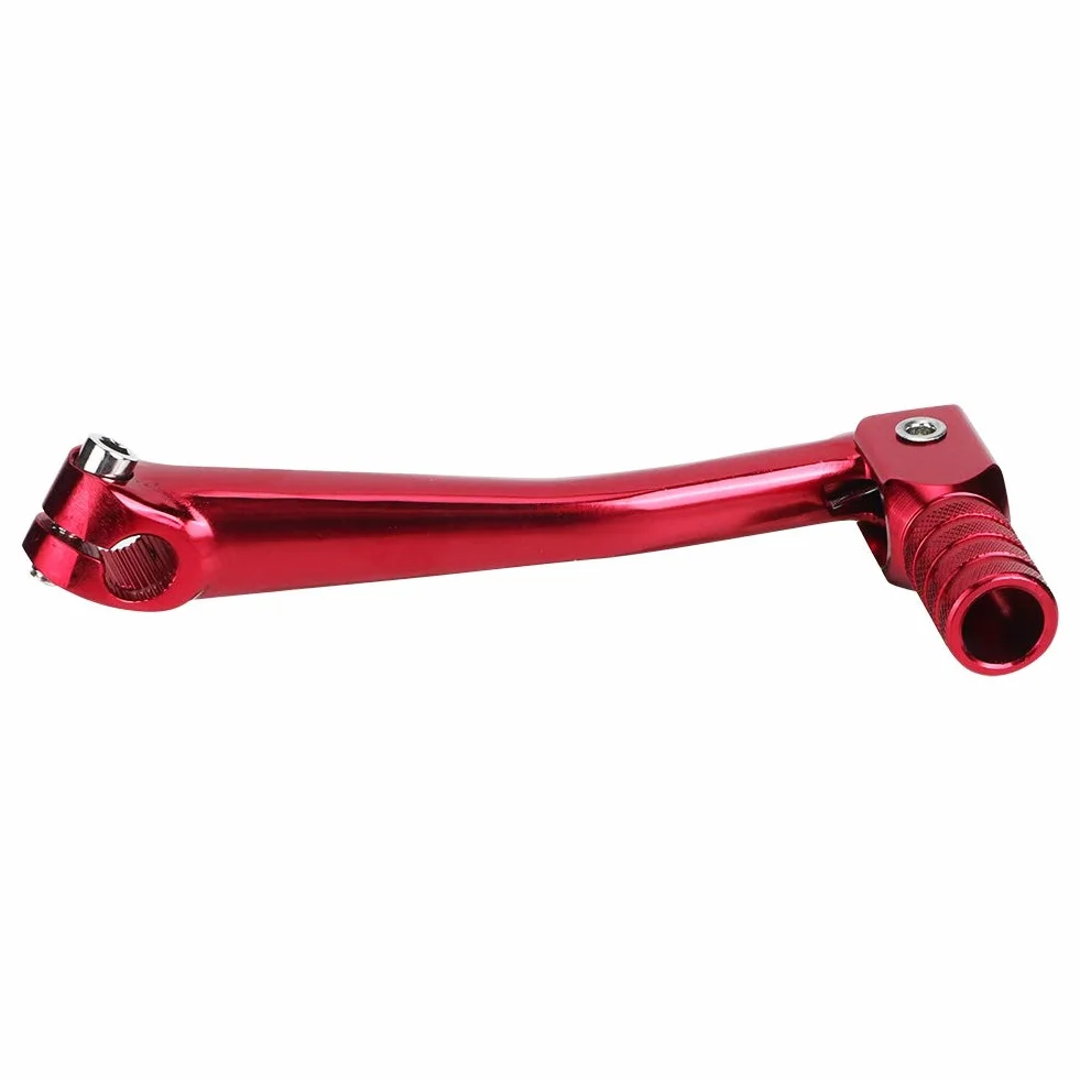 Pedał zmiany biegów motocyklowych aluminium CNC 11-14 mm składany