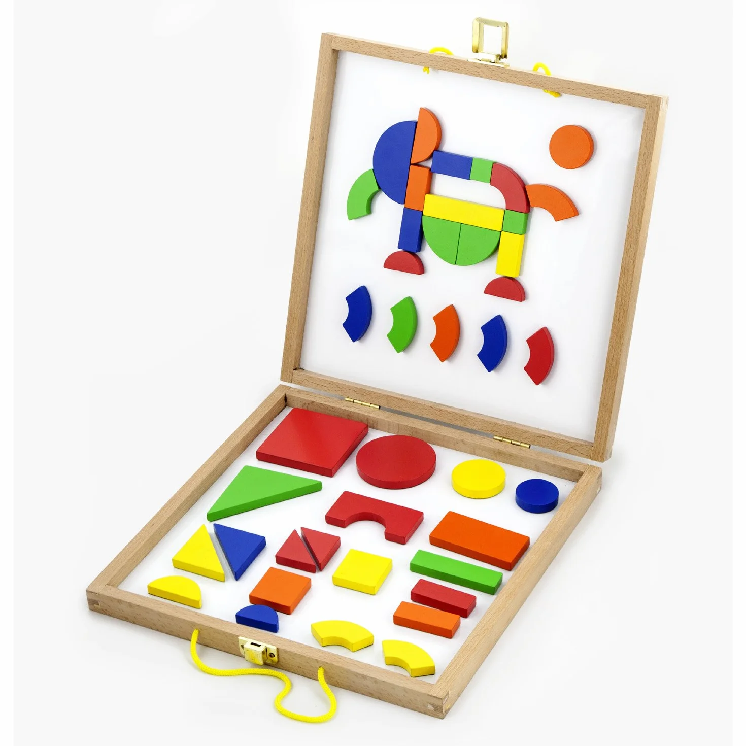 Viga Toys - Magnetyczna gra kształtów
