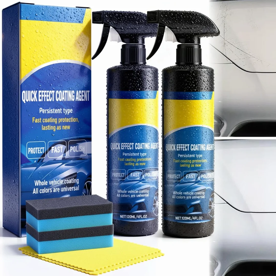 Quick Effect Coating Agent 3 w 1 spray do lakierowania ceramicznego połysku i ochrony lakieru