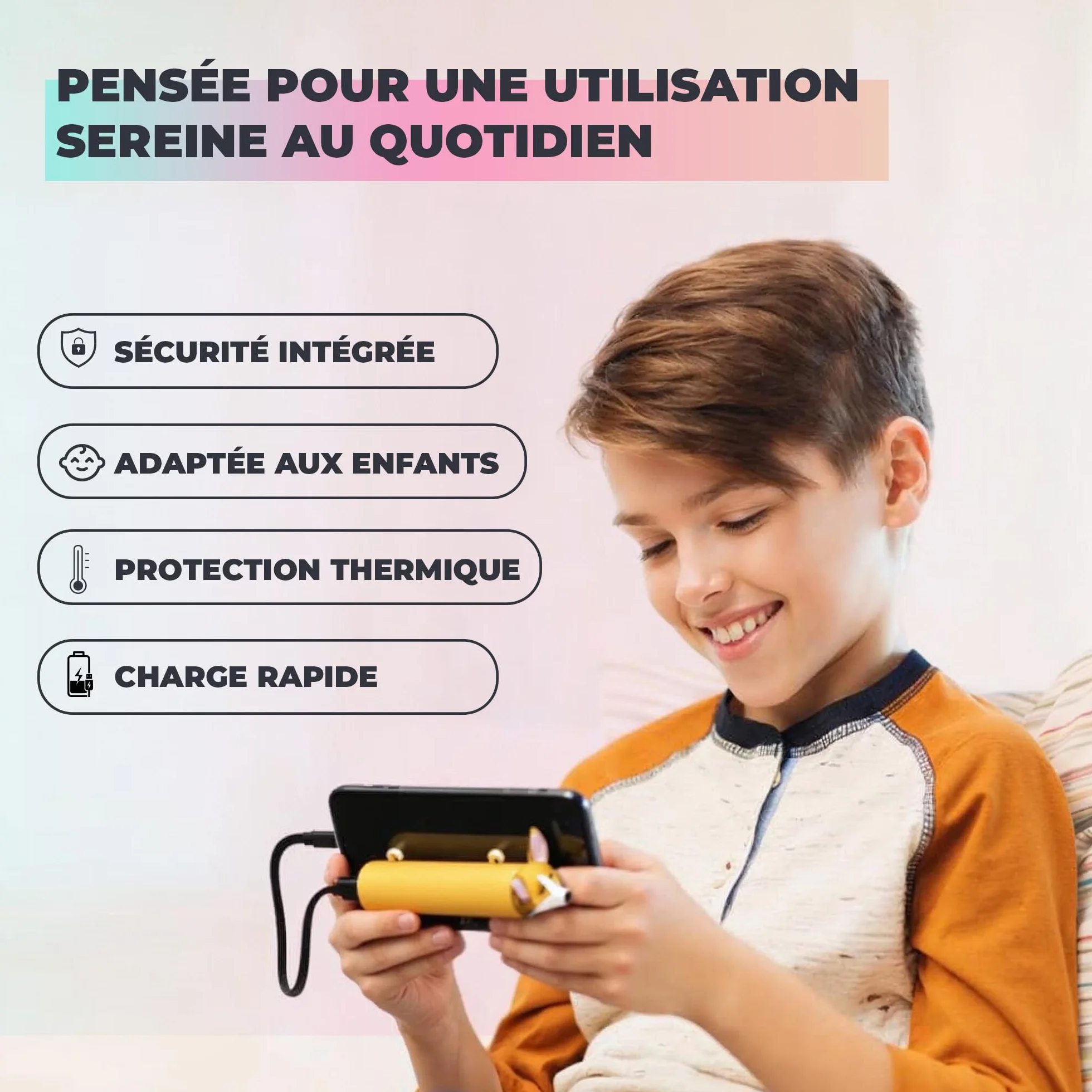 BATTERIE EXTERNE 4800MAH CORGI