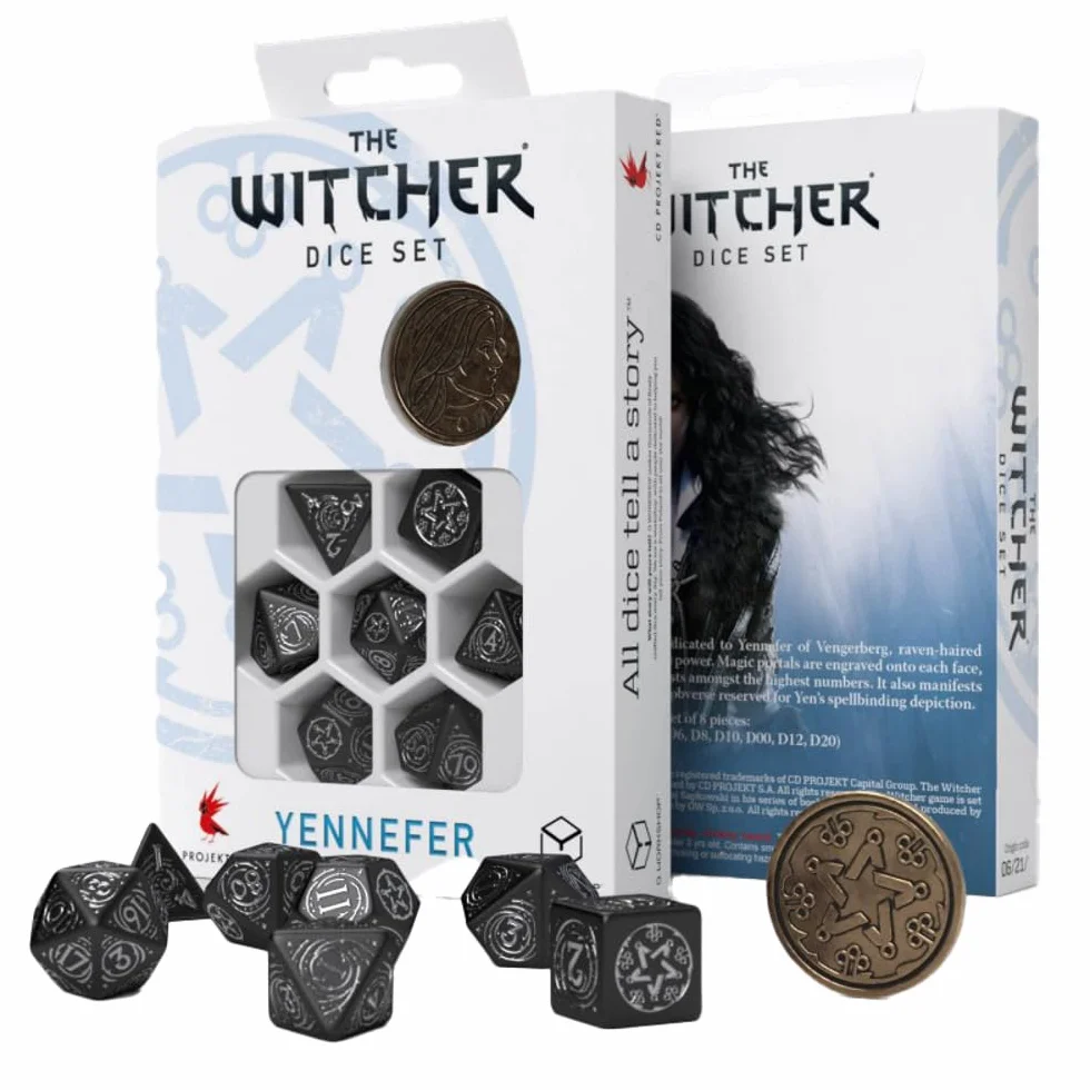The Witcher Dice Set: Yennefer – The Obsidian Star (7)