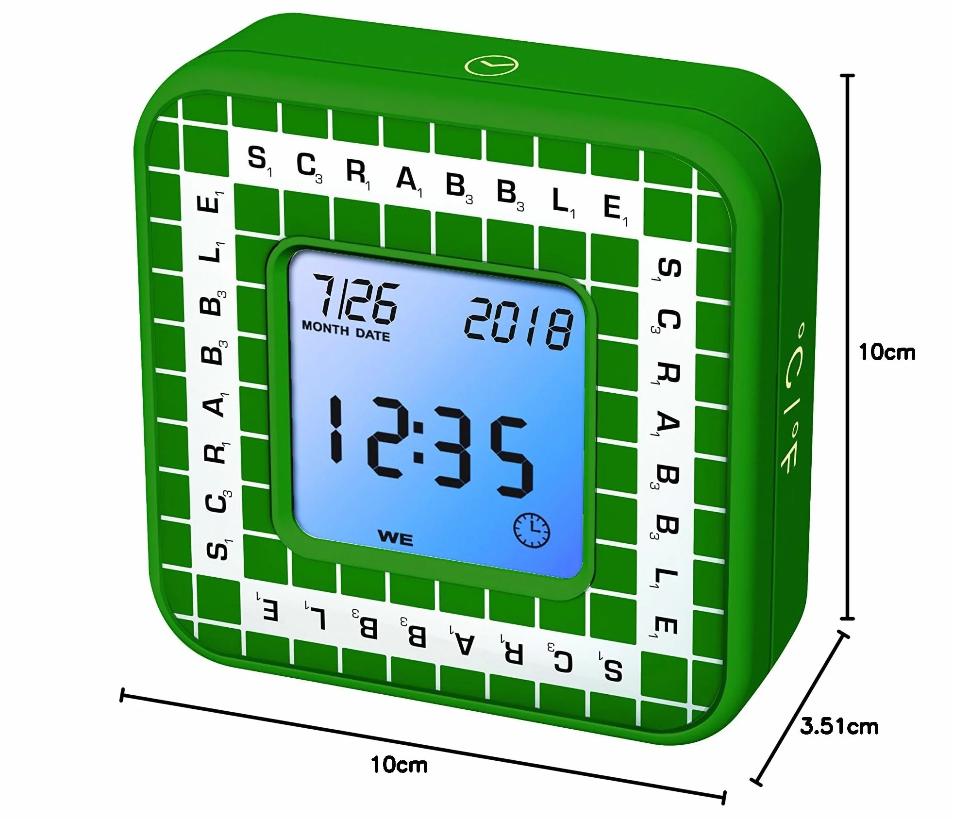 Lexibook Mattel Mutlifuntion timer, zielony/biały, RL300SC