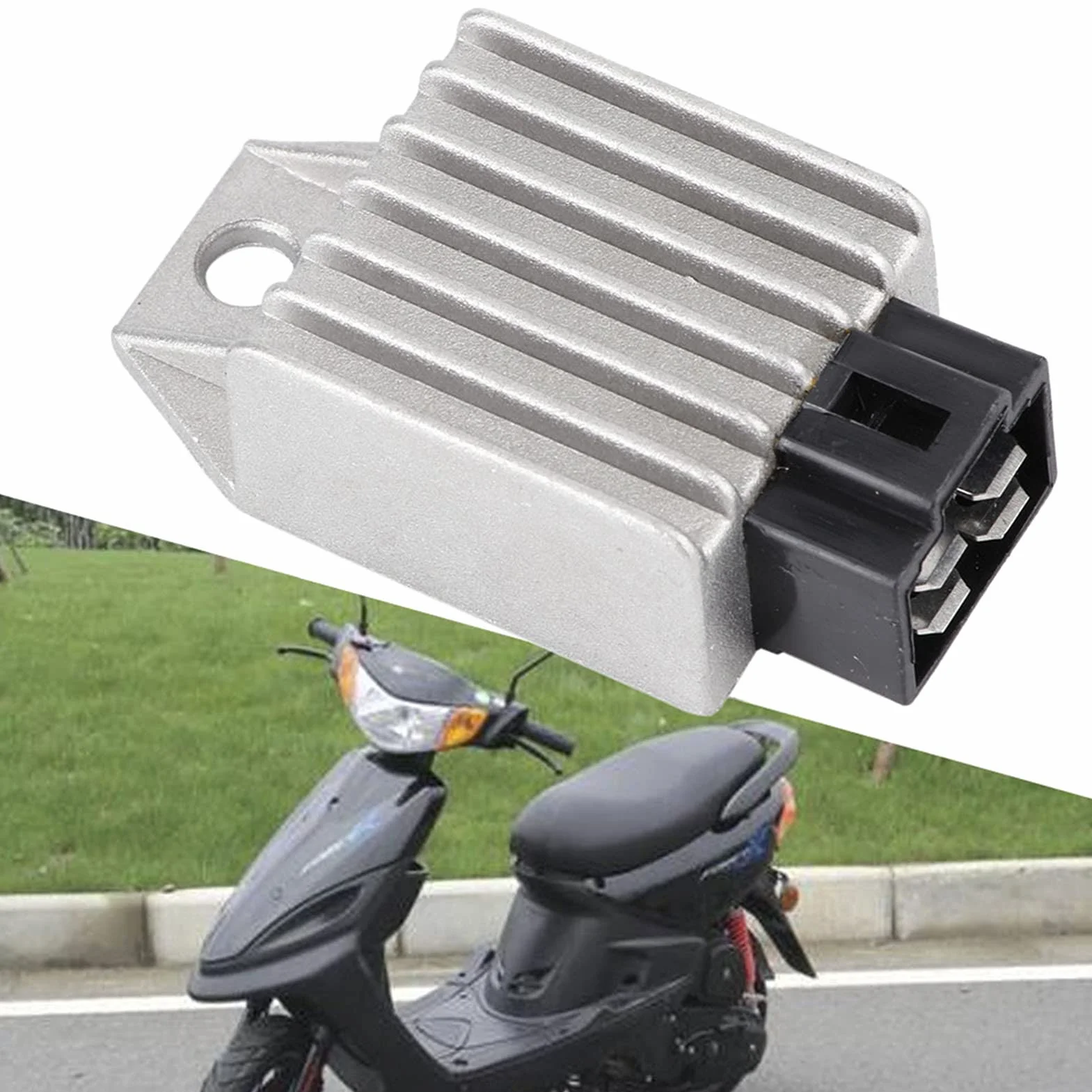 Regulator napięcia do motocykli 12V 4-pinowy uniwersalny maxxer 50