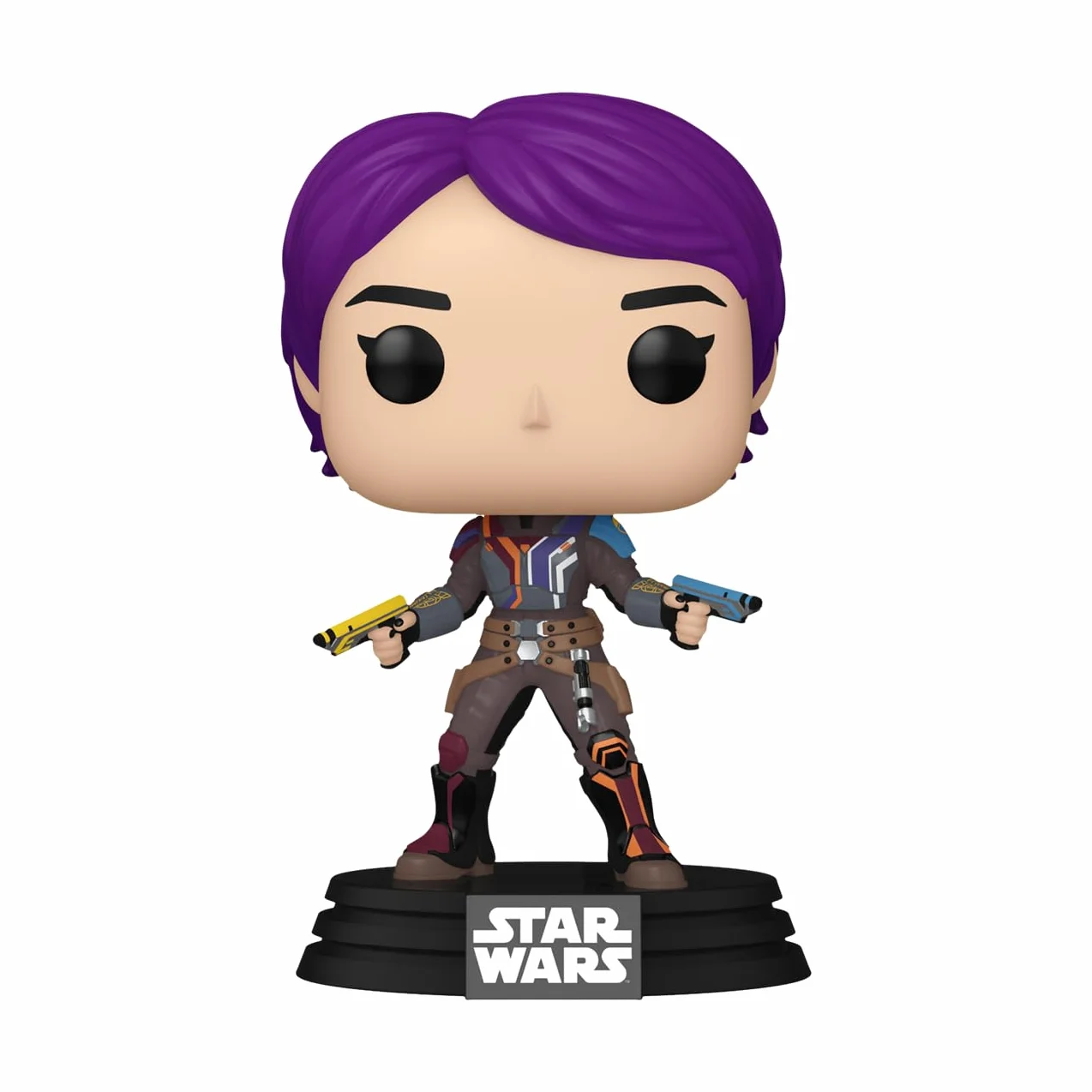 Funko POP! Star Wars: Ahsoka TV - Sabine Wren - Glow In the Dark - Amazon Exclusive - Kolekcjonerska figurka winylowa - Pomysł na prezent - Oficjalny towar - Zabawki dla dzieci i dorosłych - Fani TV