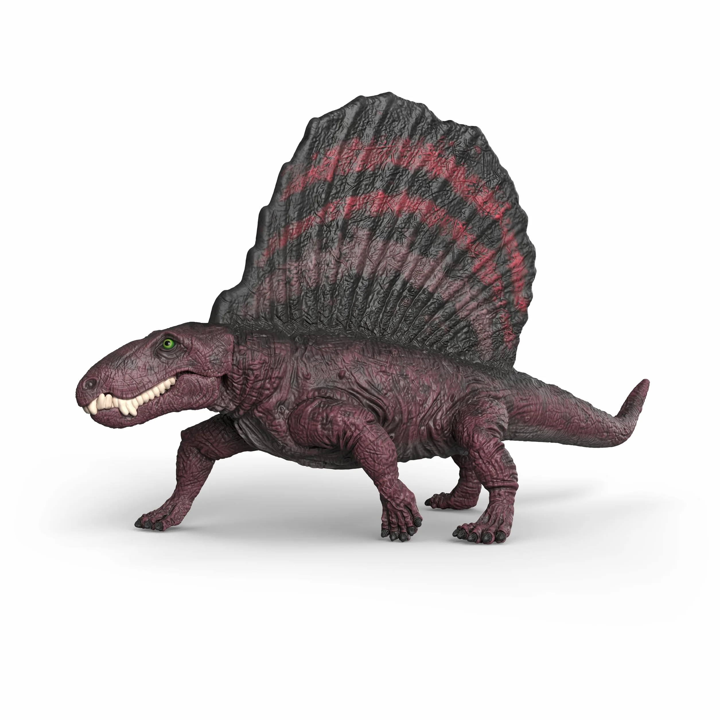 schleich DINOSAURS | Dimetrodon 15052 | Dino z ruchomą szczęką | Kolekcjonerskie zabawki dinozaurów | Prezent dla dziewczynek i chłopców | Zabawki dinozaurów od 3 lat | 18 x 10 x 7 cm