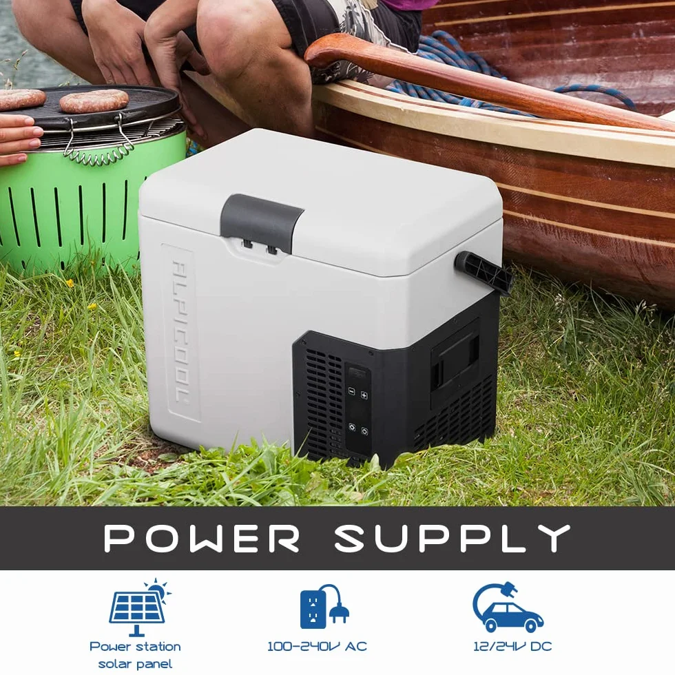 Alpicool P18 Lodówko-zamrażarka turystyczna 18 l, 12/24 V, przenośna lodówka -20 do 20℃