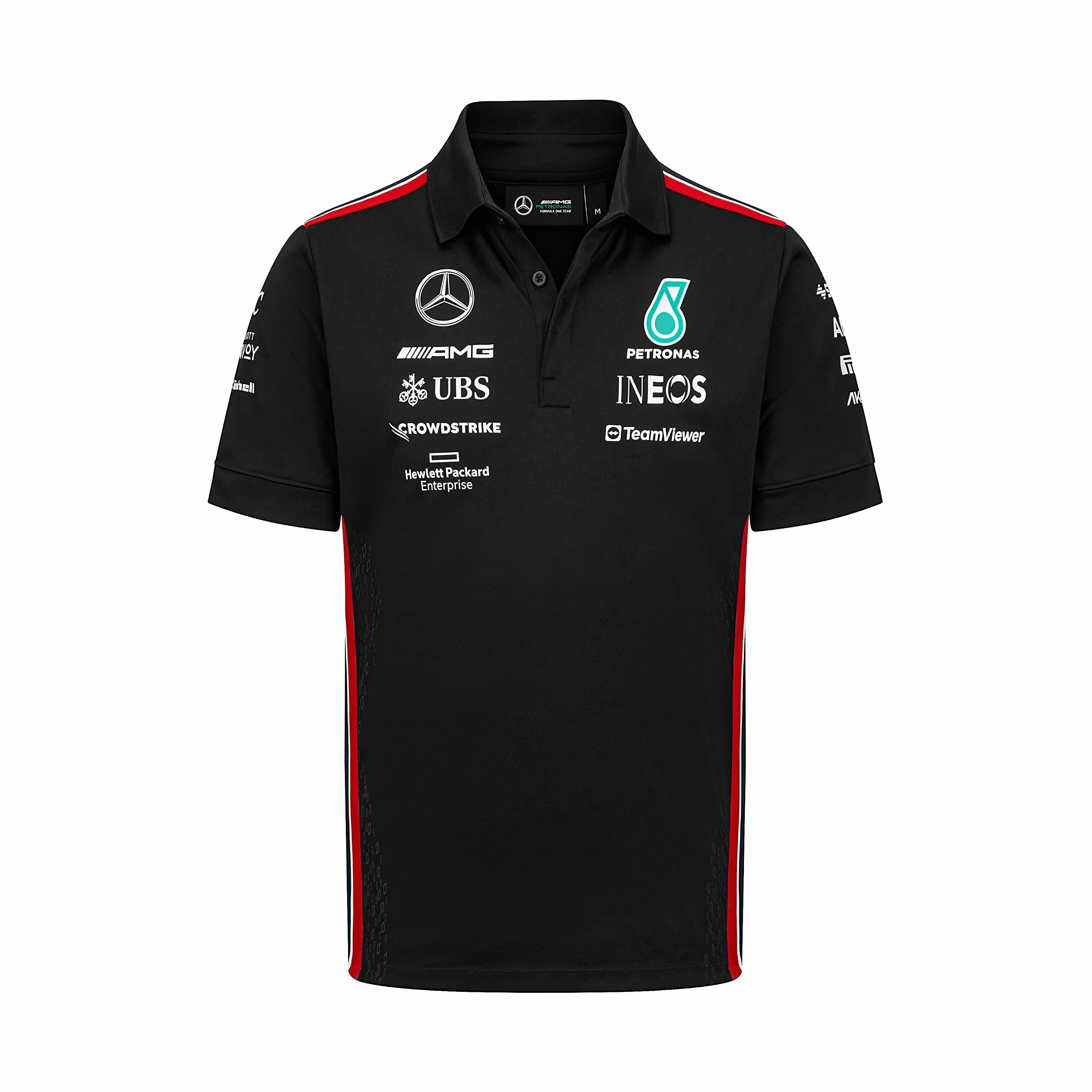Mercedes AMG Petronas Formula One Team 2023 Team Polo czarna