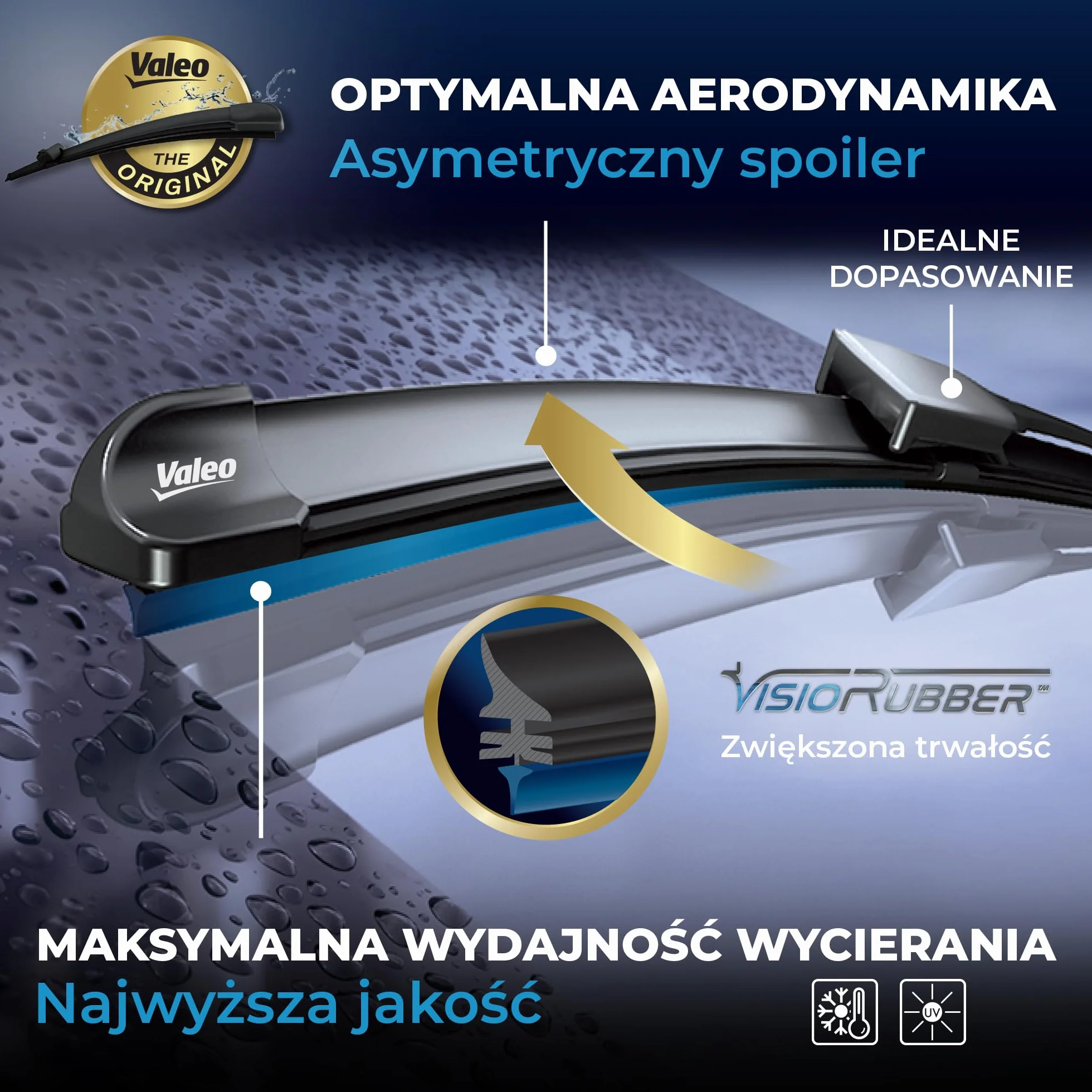 VALEO Silencio Wycieraczki VF930 680mm/425mm Zestaw 2 szt. Przód