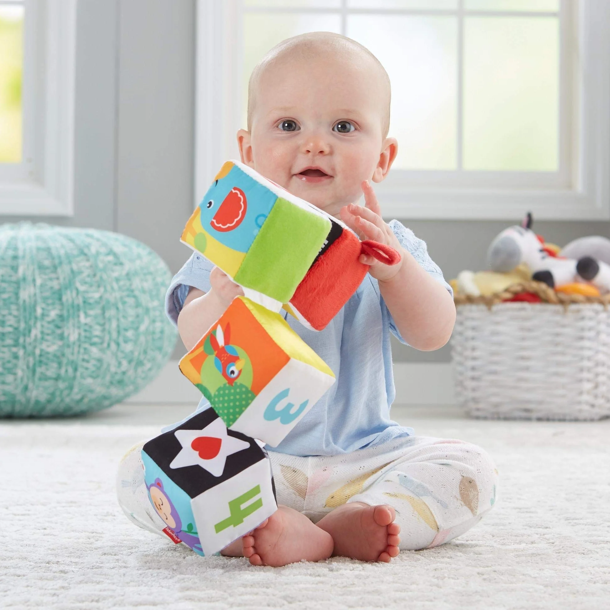 Fisher-Price, Miękkie Klocki Sensoryczne GFC37