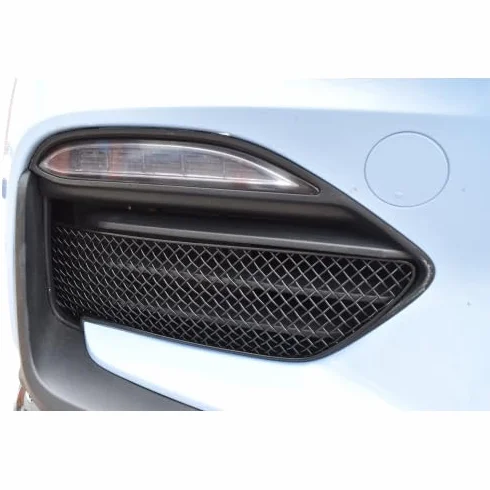 Zunsport Compatible With Hyundai i30N Pre-facelift - Outer Grille Set - Black Finish