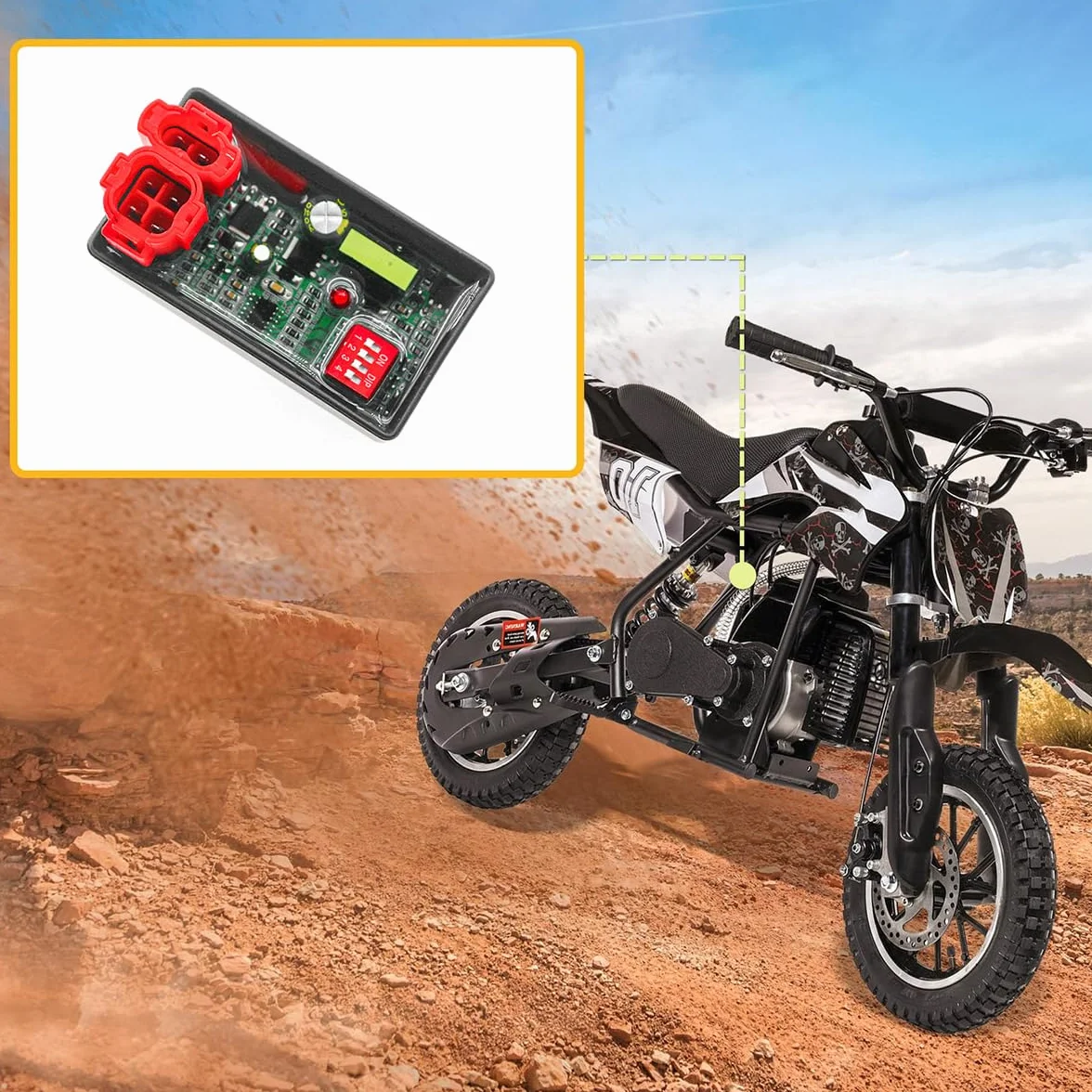 Wymiana modułu DC CDI dla modułu sterującego zapłonem skutera GY6 50cc, 90cc, 110cc, 125cc, 150cc, 200cc, 250cc i ATV