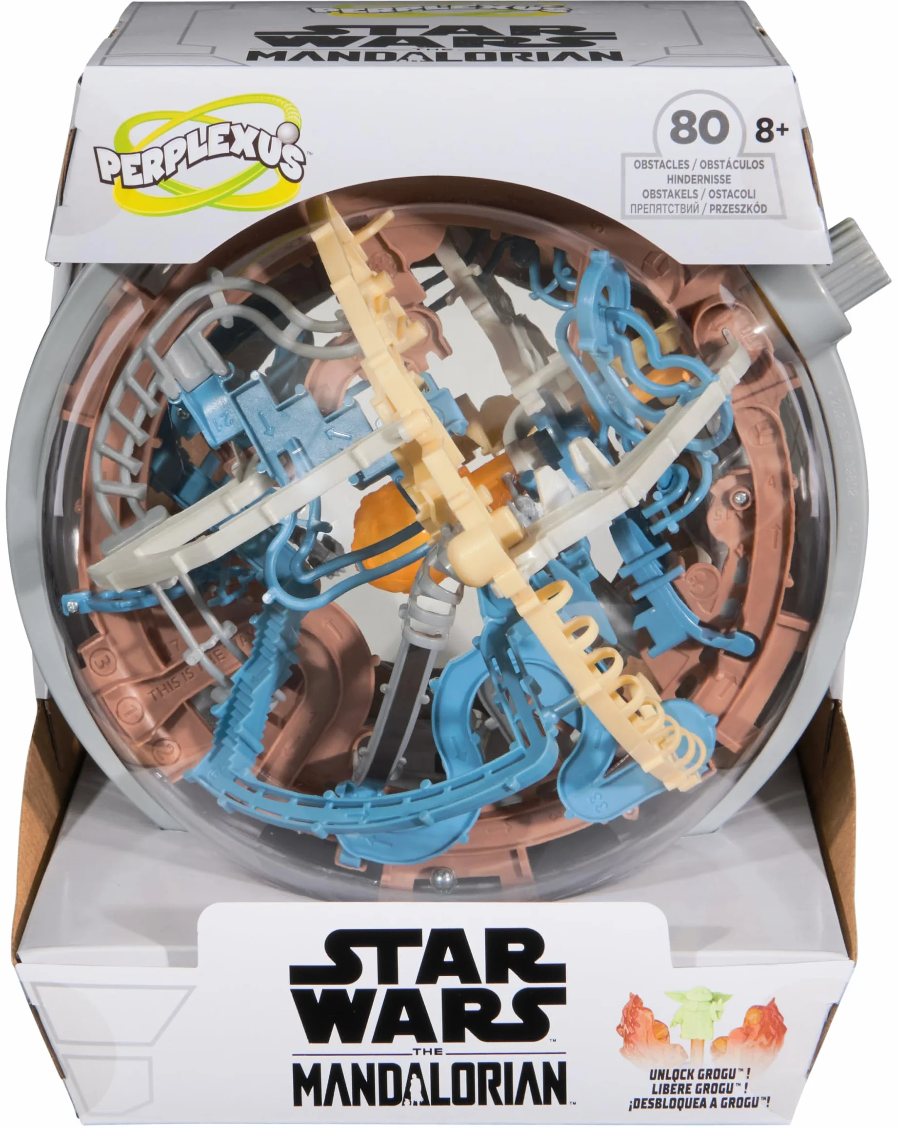 Spin Master Games, Star Wars Perplexus, labirynt 3D Gravity. Wymagająca łamigłówka Fidget Toy, wiek 8 lat i więcej