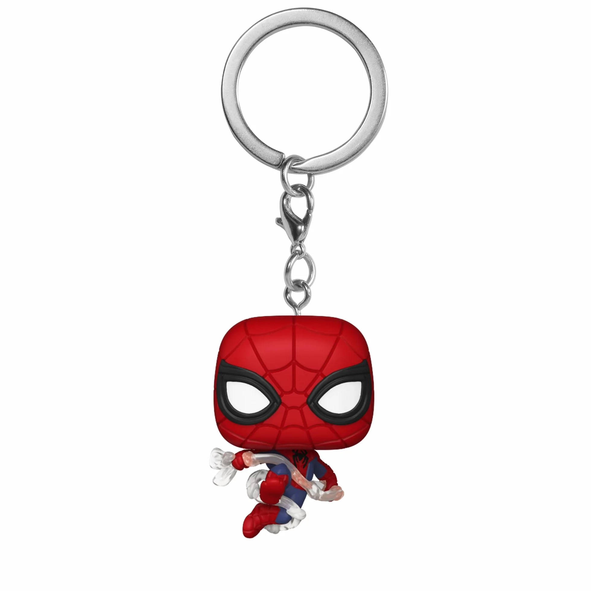 Funko POP! Brelok: Spider-Man Day - Spider-Man Nowość Brelok - Kolekcjonerska mini figurka - Wypełnienie pończoch - Pomysł na prezent - Oficjalny towar - Wystrój plecaka