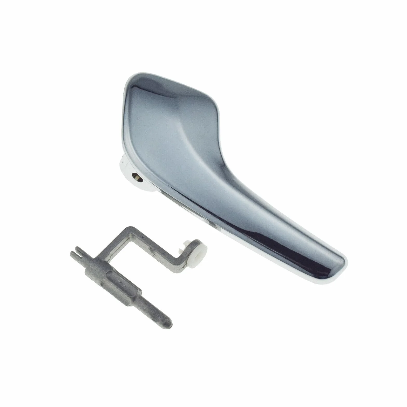 Klamka chromowana lewa wewnętrzna do Opel Corsa D MK III 2006-2014