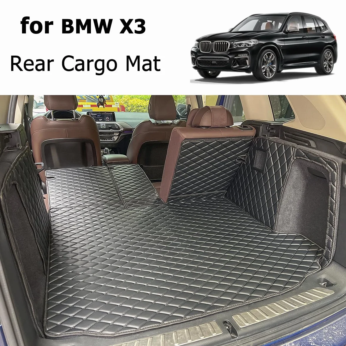 Mata do bagażnika BMW X3 G01 2018-2024 cargo z panelami bocznymi dla psów