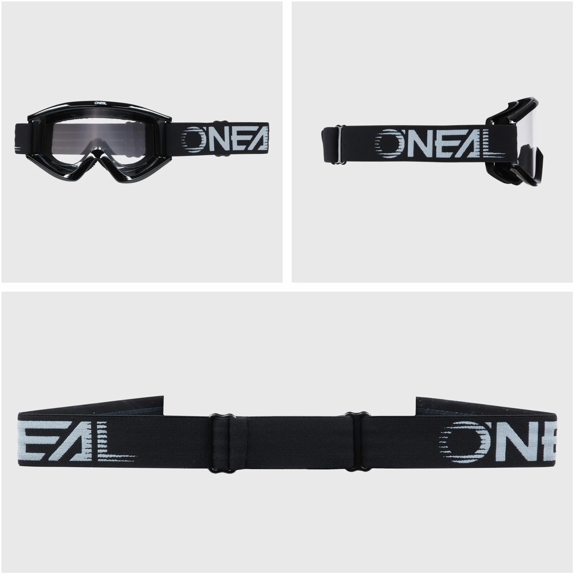 O'NEAL Motocross Brille B-Zero Goggle V.22 Schwarz 6030-31