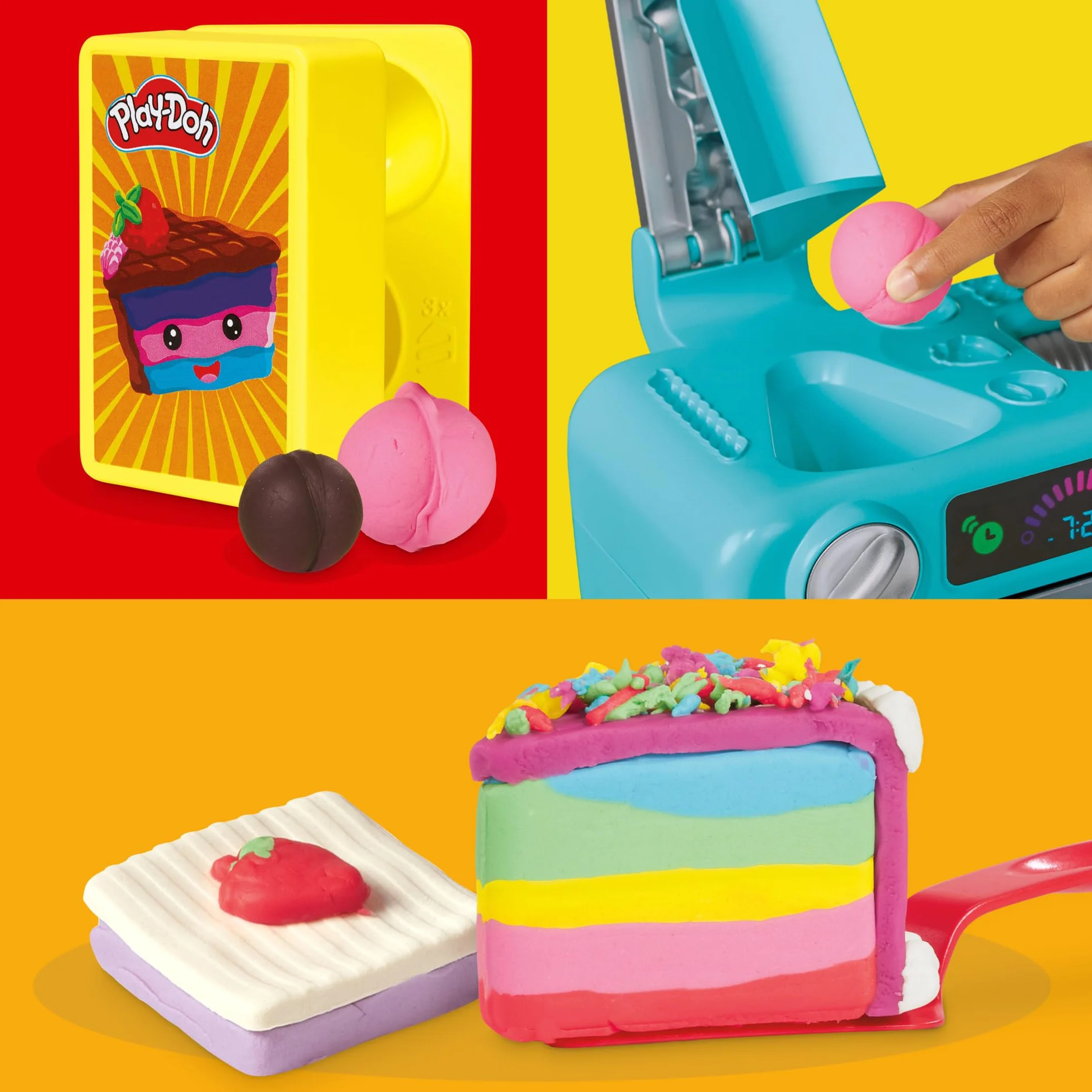 Zestaw do zabawy Play-Doh Super Slice Cake