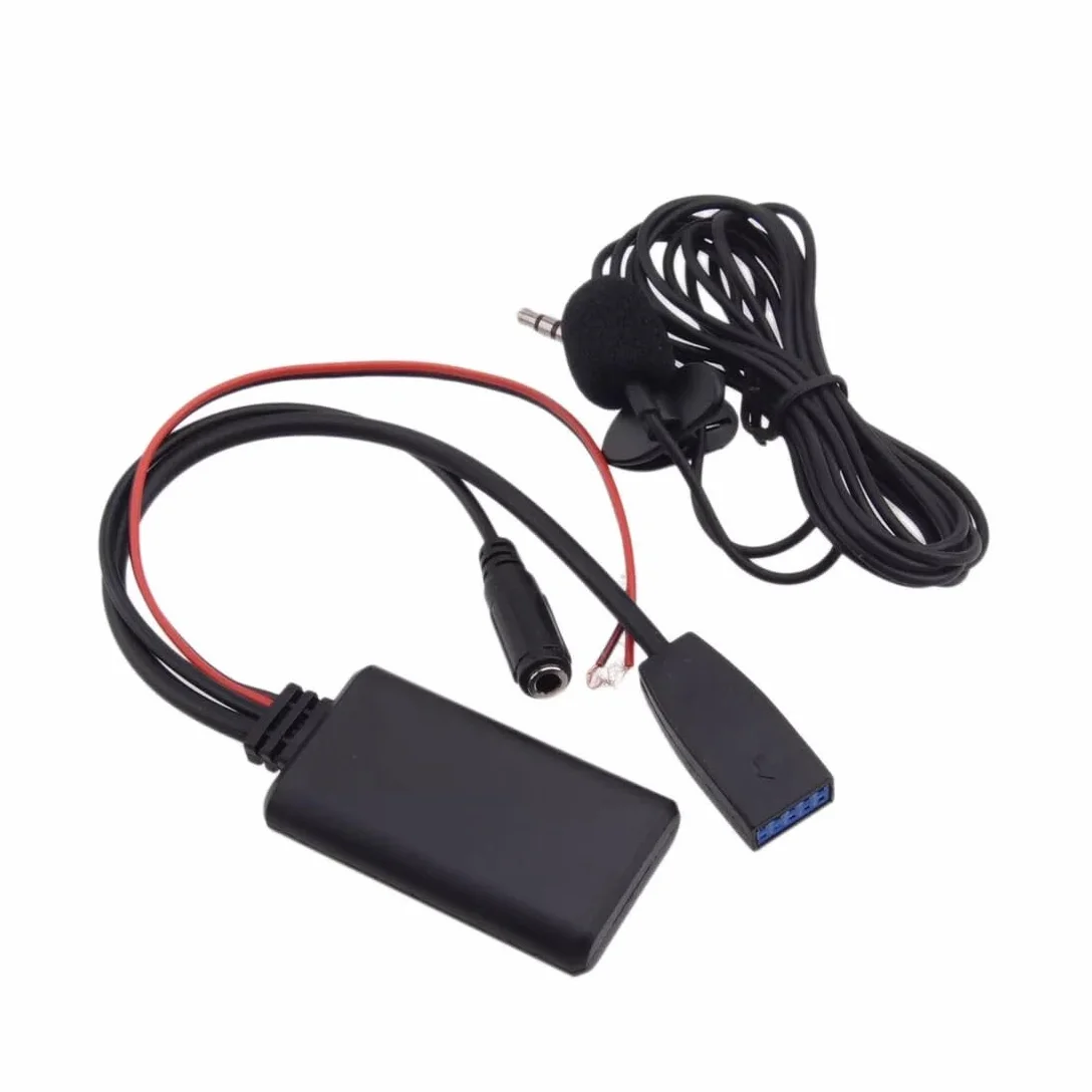 Auto części zamienne Audio AUX z mikrofonem pasuje do BMW serii 3 E46 2002-06 Łatwe naprawy