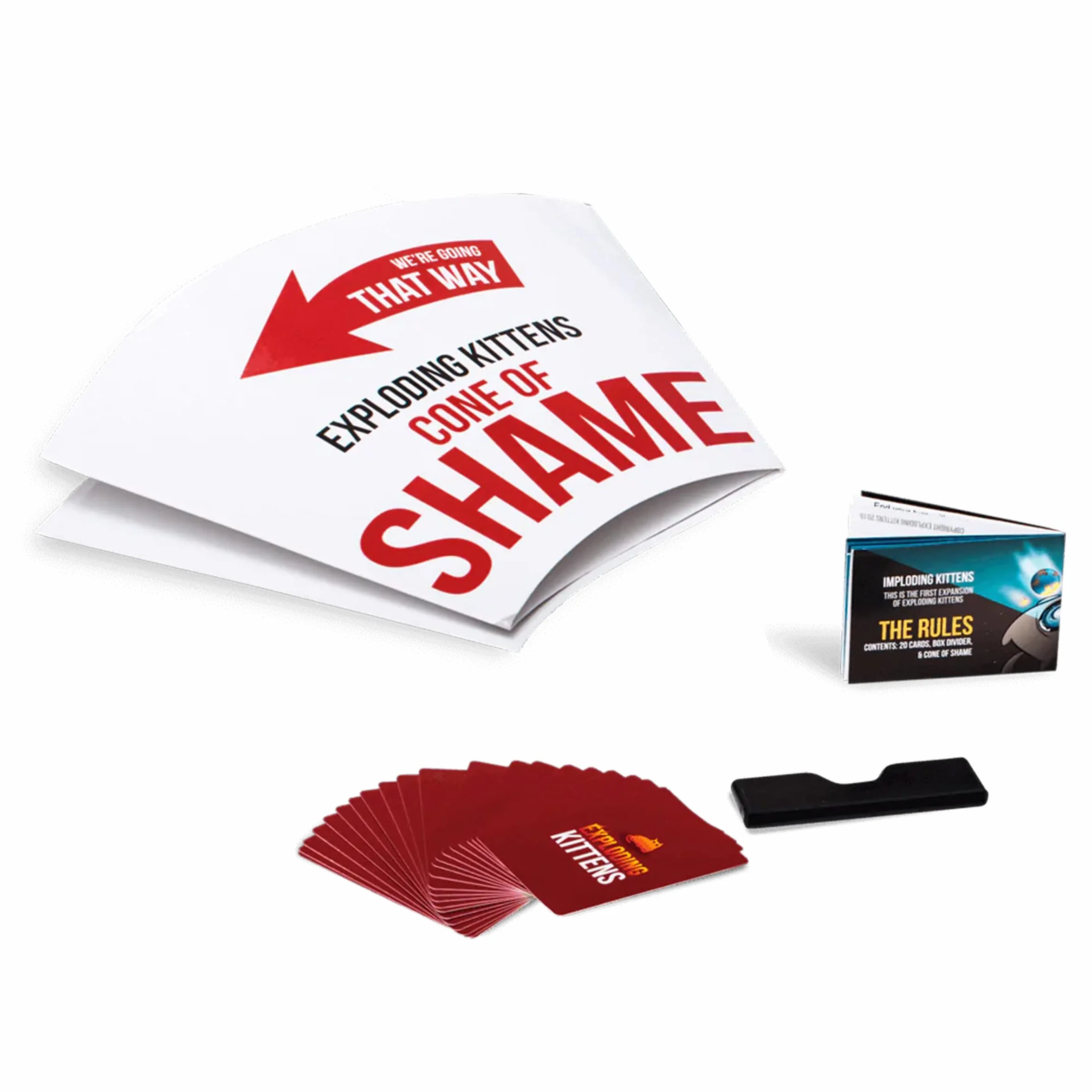 Exploding Kittens - „Implodujące kotki” od twórców „Eksplodujących kotków” – Gry karciane dla dorosłych, młodzieży i dzieciaków – Gry dla całej rodziny