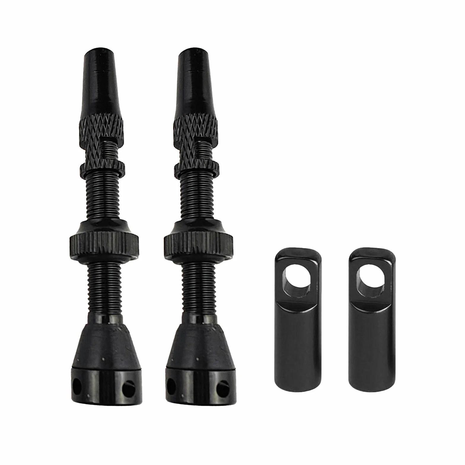 Zawory Presta Tubeless 40 mm, aluminiowy wkład zaworu MTB z narzędziem i kapturkami