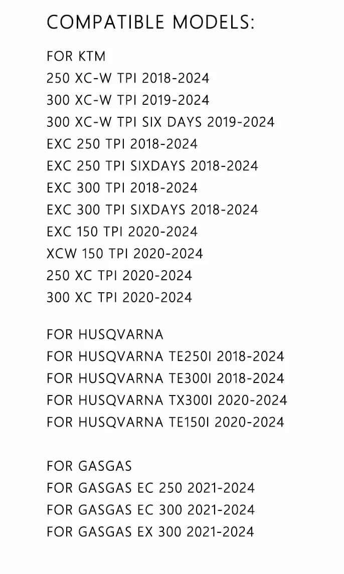 Śruba regulatora prędkości biegu jałowego paliwa motocyklowego, mieszanina gaźnika, śruba pilotowa do KTM 250 300XCW EXC TPi Gas Gas 250 300 EC EX-Blue