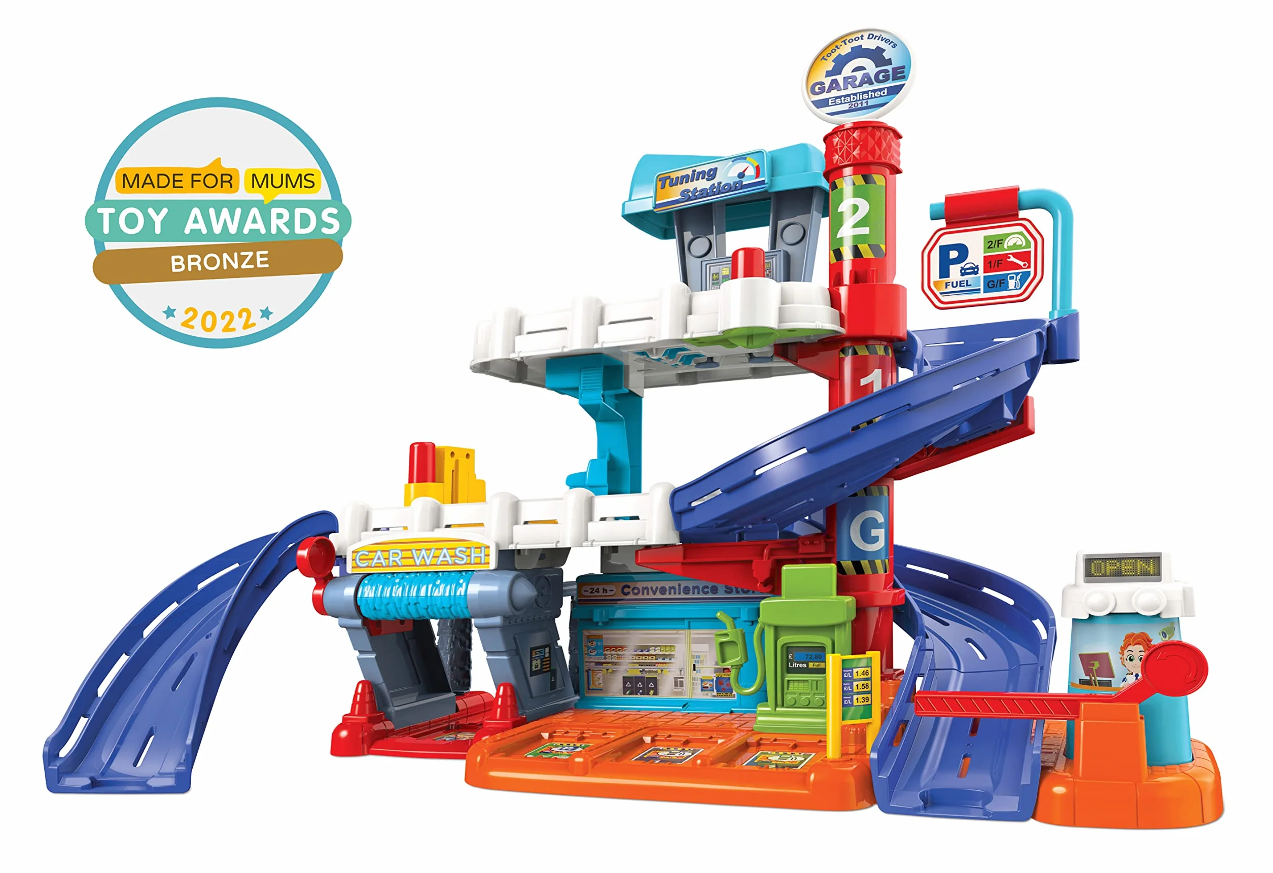 VTech 556603 Sterowniki Toot Fix & Fuel Garaż Wielokolorowy