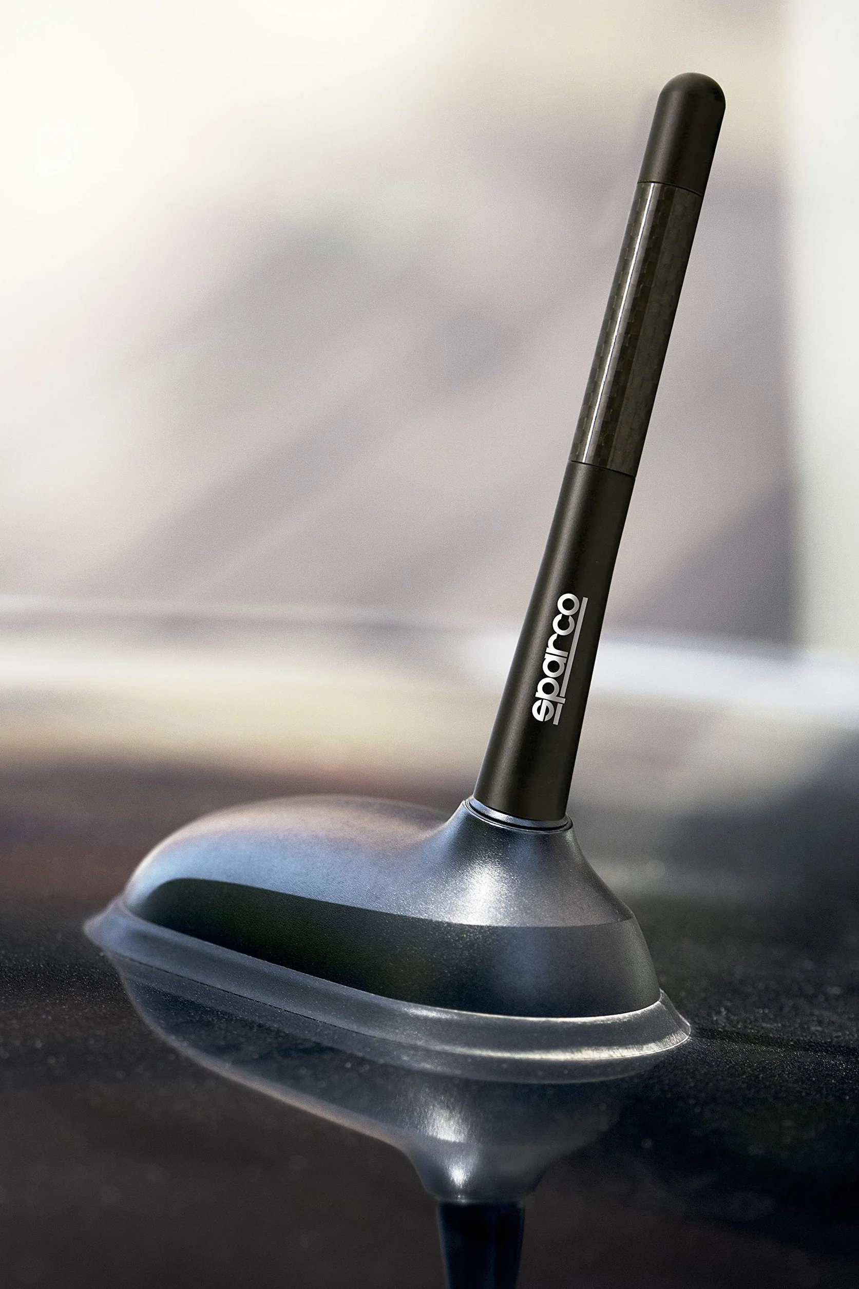SPARCO SPC1418 ANTENA MIEJSKA CZARNA CARBONOWA