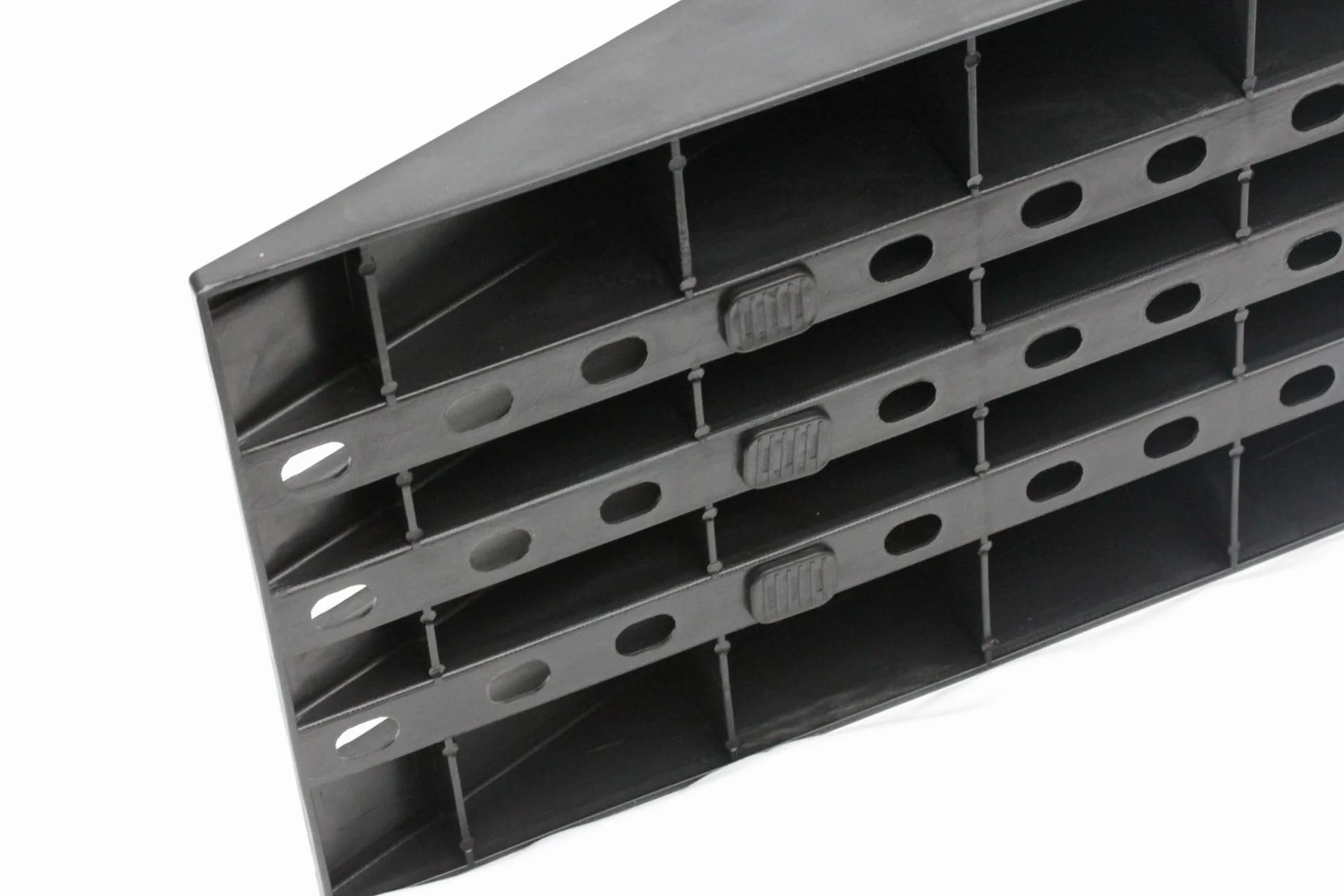 Cartrend Zestaw ramp najazdowych 3 tony 235 mm tworzywo sztuczne 2 sztuki