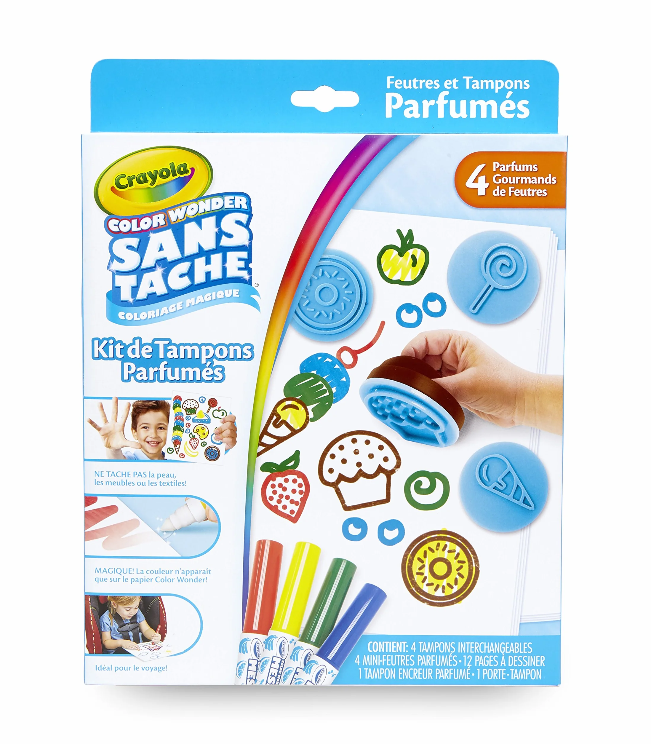 CRAYOLA - Stempel zapachowy Color Wonder – magiczne kolorowanie – 256396.006