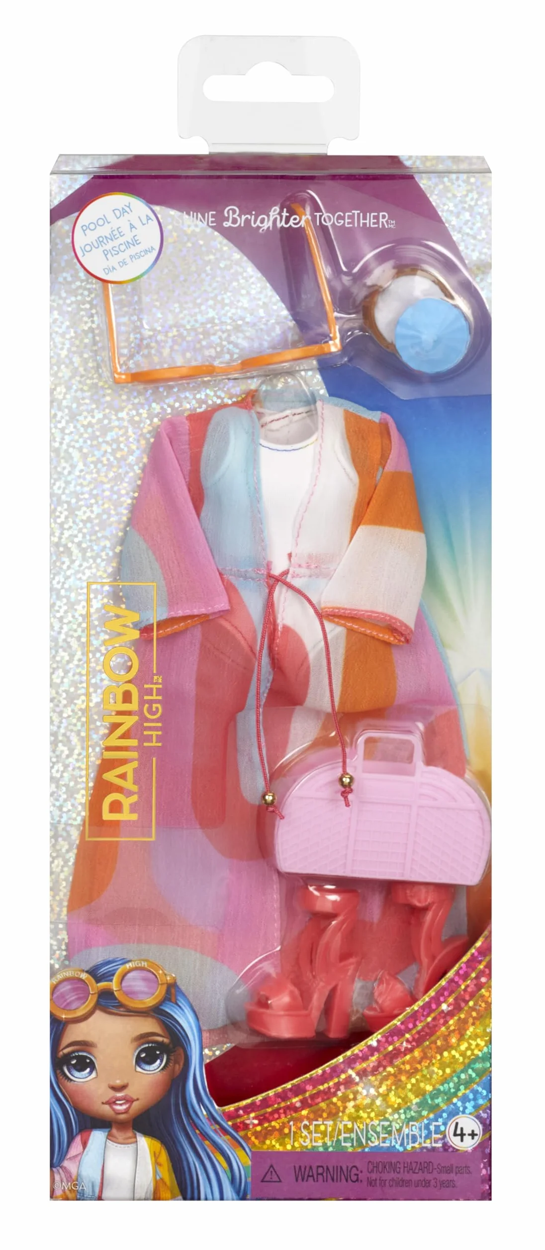 Rainbow High Fashion Pack Pool Theme