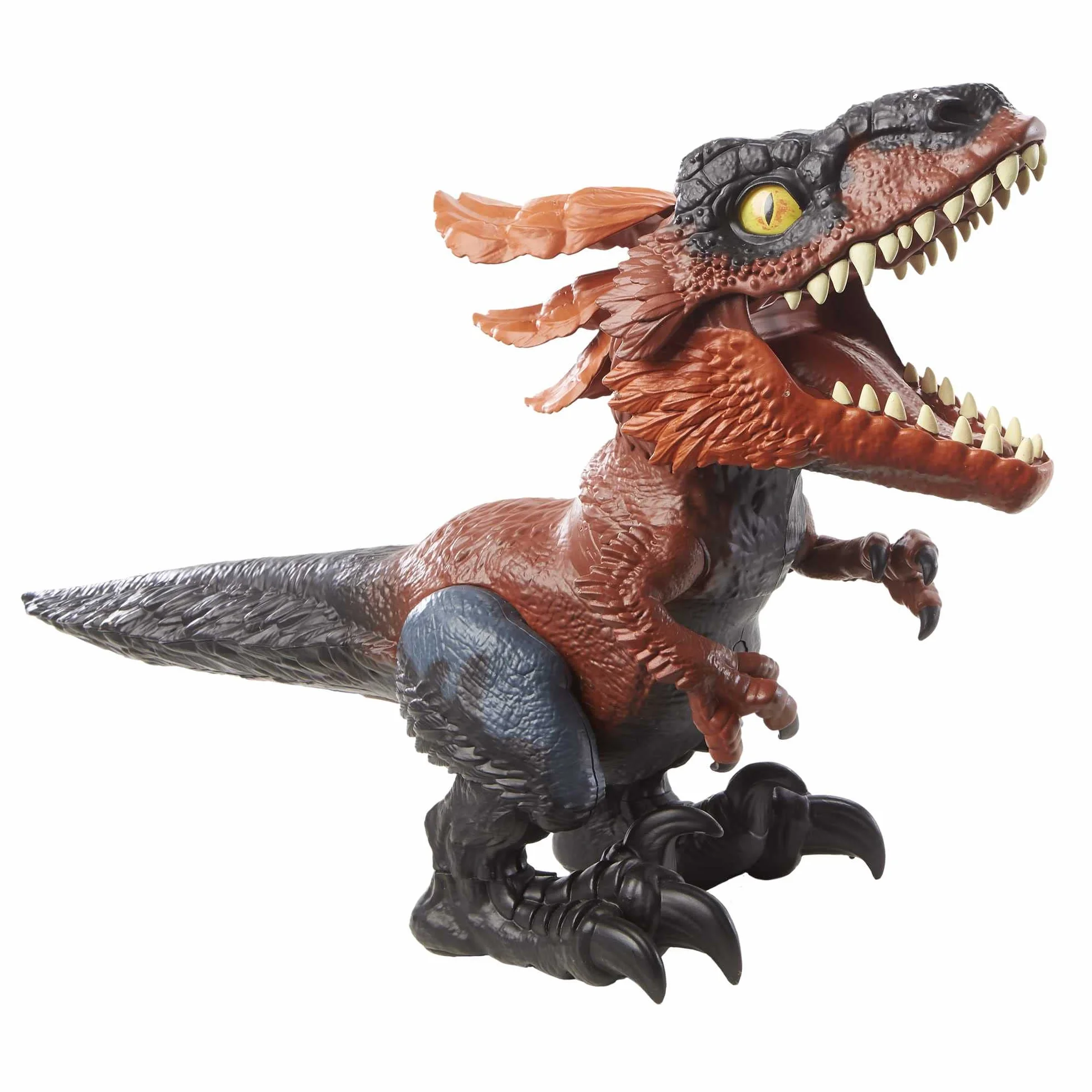 Mattel Jurassic World Uncaged Płomienny dinozaur Figurka z dźwiękami GYW89
