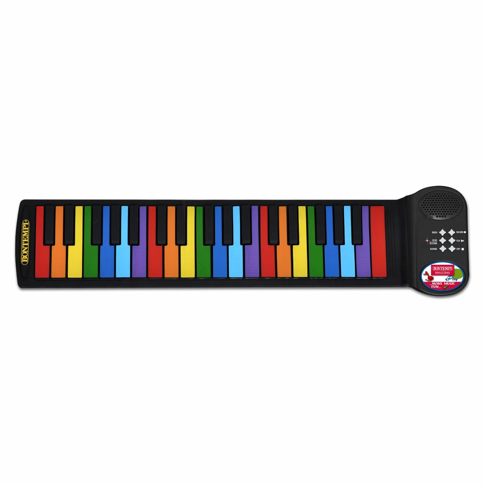 Bontempi | ColorKeys - Piano Roll Up 37 klawiszy z kolorowymi notatkami do nauki i tworzenia melodii z radością