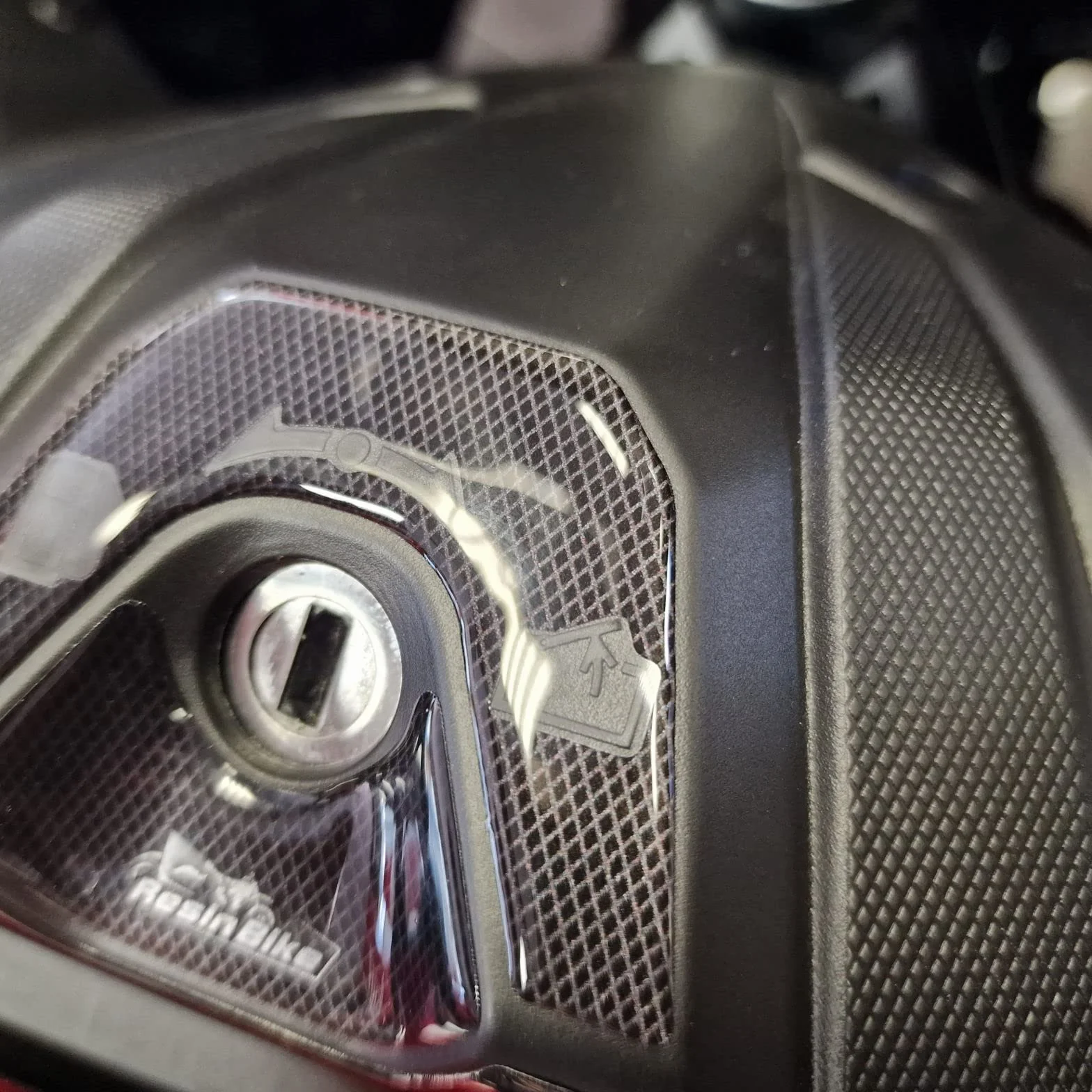 Naklejki Moto Resin Bike Honda NC750X 2021-2026 3D Chroniące Kluczową Strefę