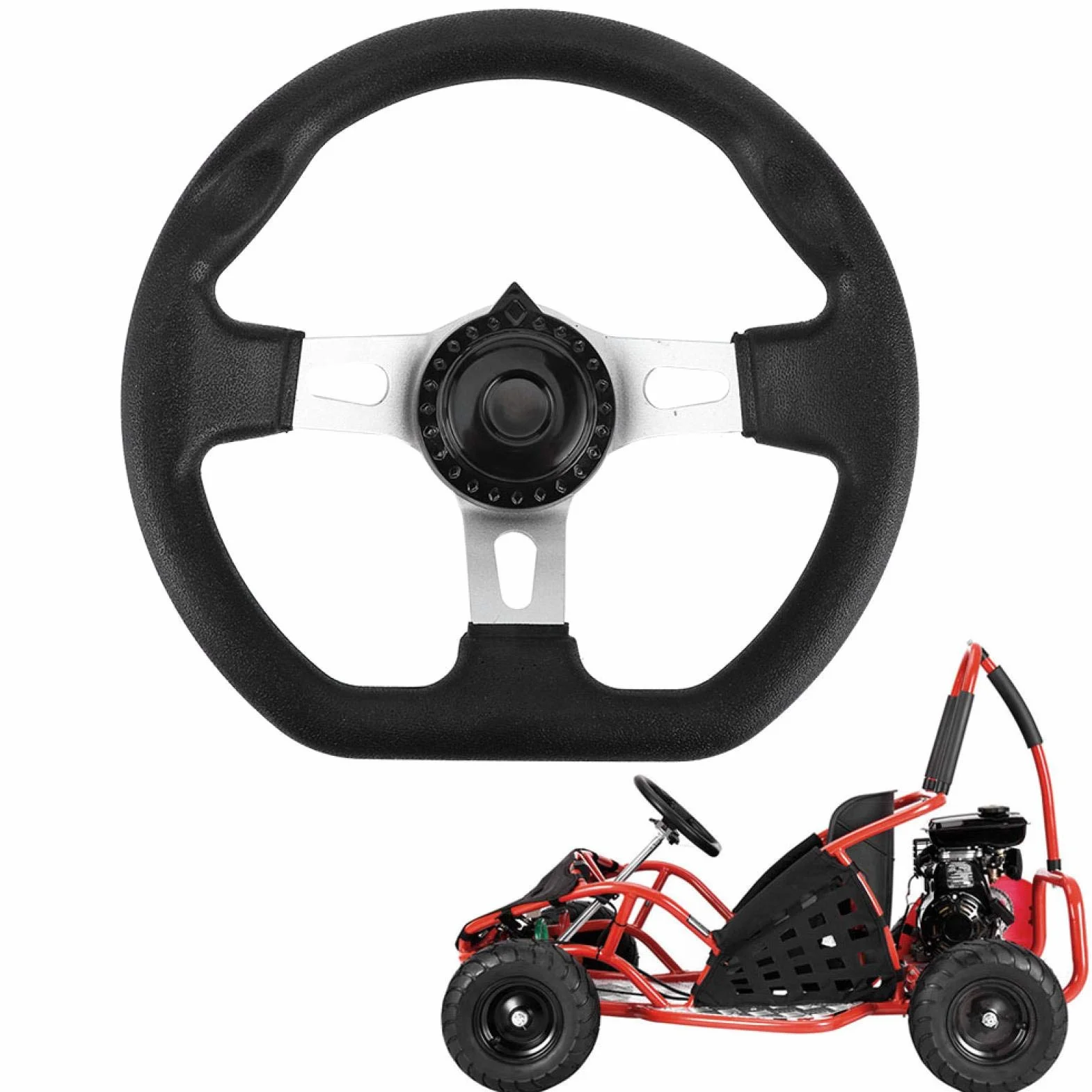 Kierownica 270 mm do Wózka Wyścigowego Go-Kart