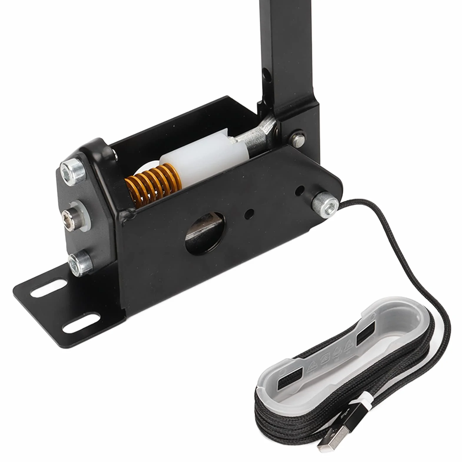 Zacisk Hamulca Ręcznego USB na PC Sim Gry Wyścigowe 64-bitowe Uniwersalne Urządzenia Peryferyjne do Gier z Hamulcem Ręcznym do Gier G25 G27 G29 T500 SIM Wyścigi