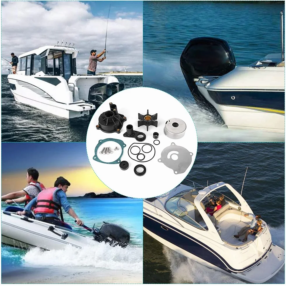 Qiilu Zestaw naprawczy wirnika pompy wody 5001594 Pasuje do Evinrude