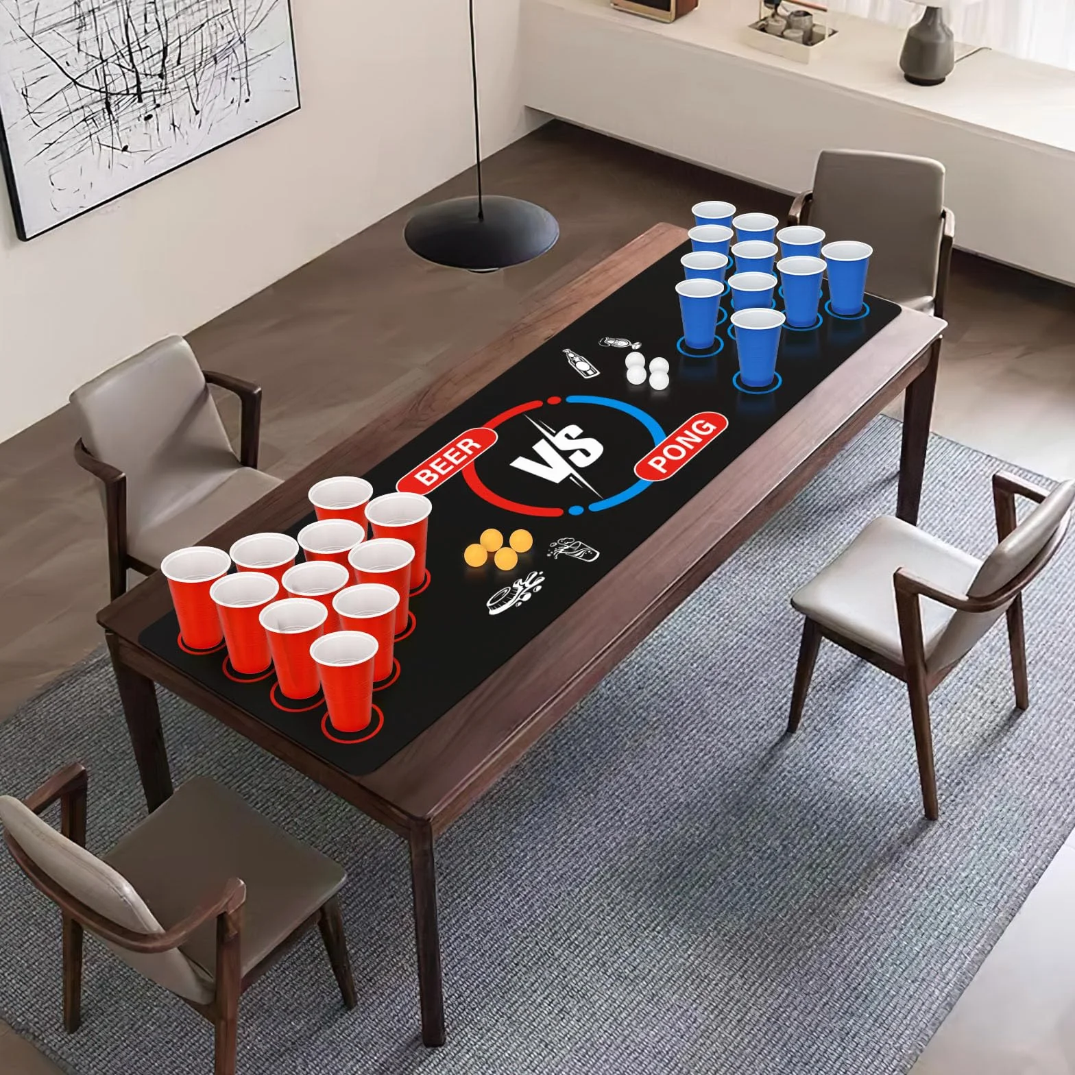 Zestaw kubków piwnych pong