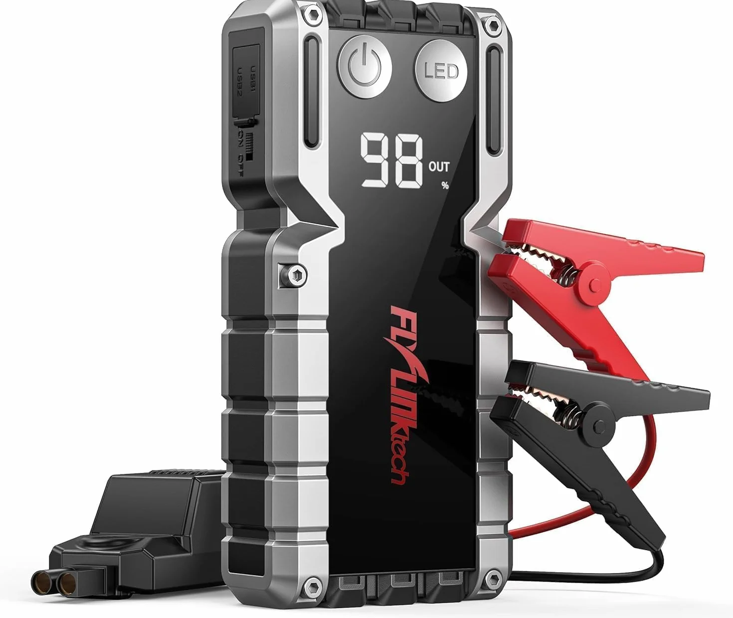 Power Bank 5000A Car Start-Up Aid z wyświetlaczem LCD Rozrusznik