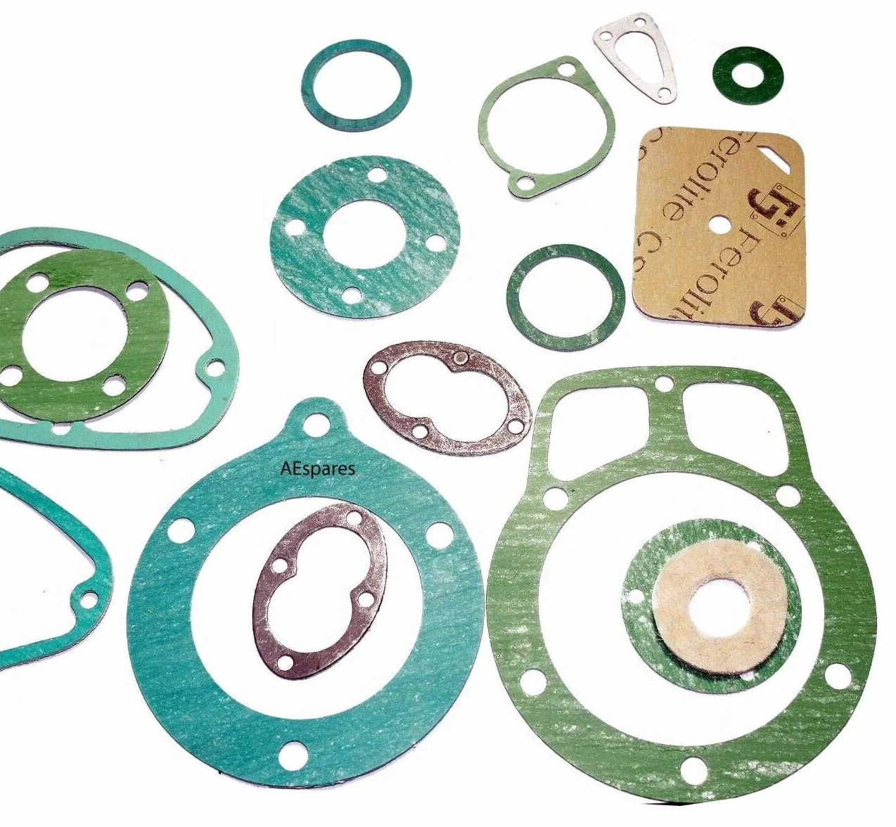 AEspares Pasuje do zestawu uszczelek Royal Enfield 500cc kompletny remont