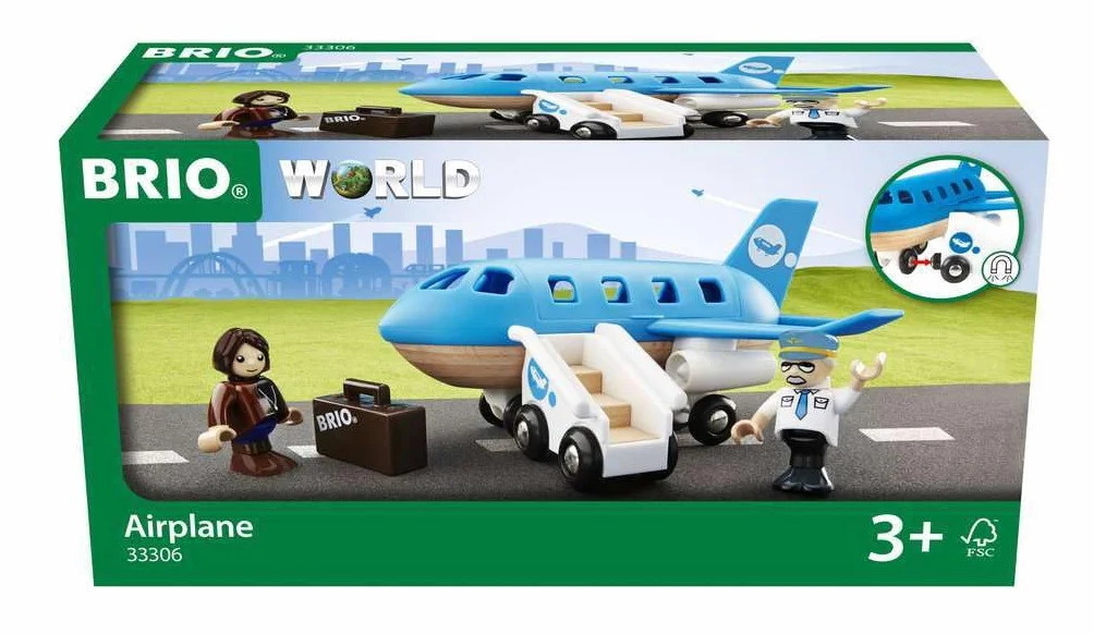 BRIO World - Blaues Flugzeug