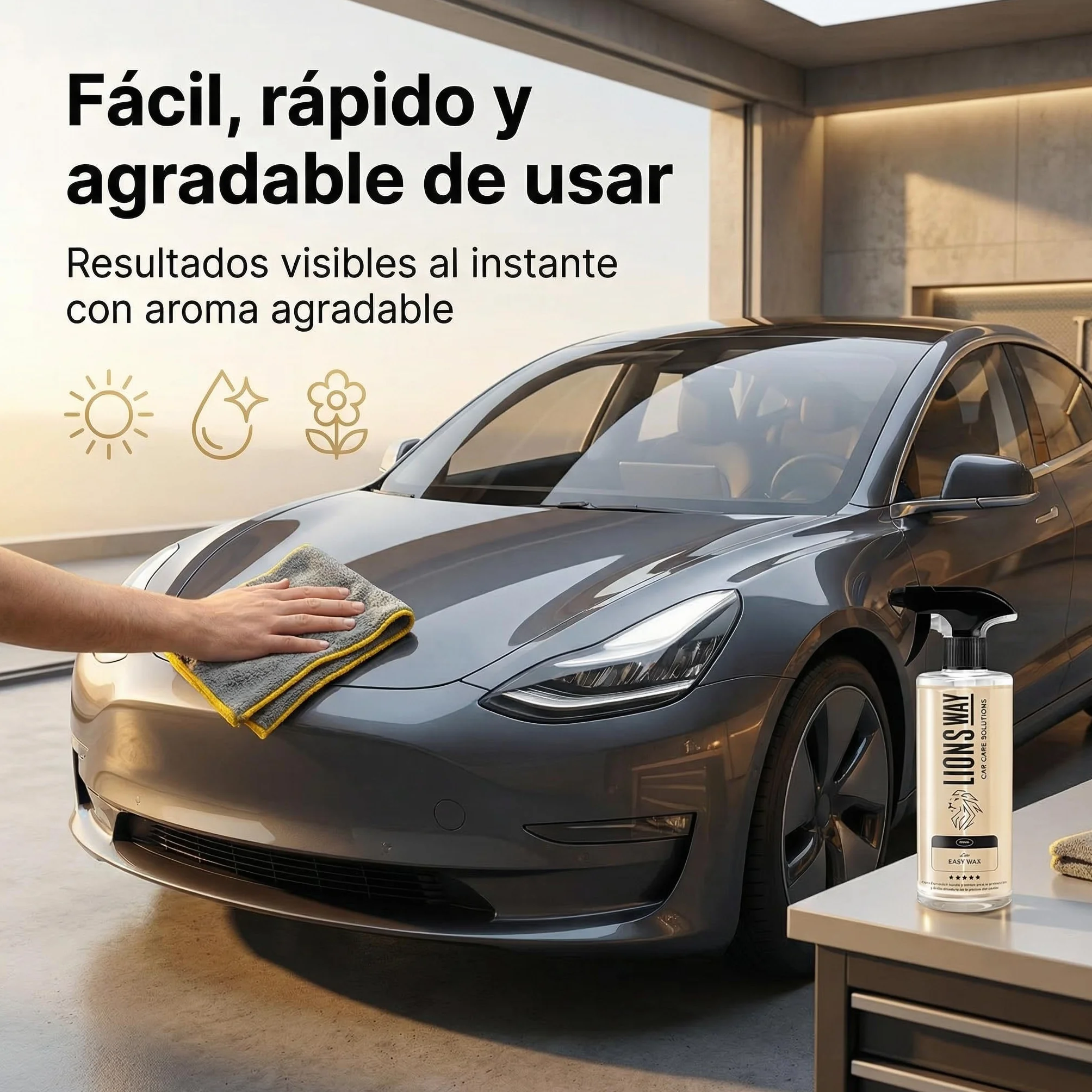 100% czysty wosk samochodowy Carnauba z powłoką ceramiczną i hydrofobową (samochodową i motocyklową), bez silikonu, wosk samochodowy o wysokim połysku z wysokiej jakości tkaniną. Zewnętrzny lakier