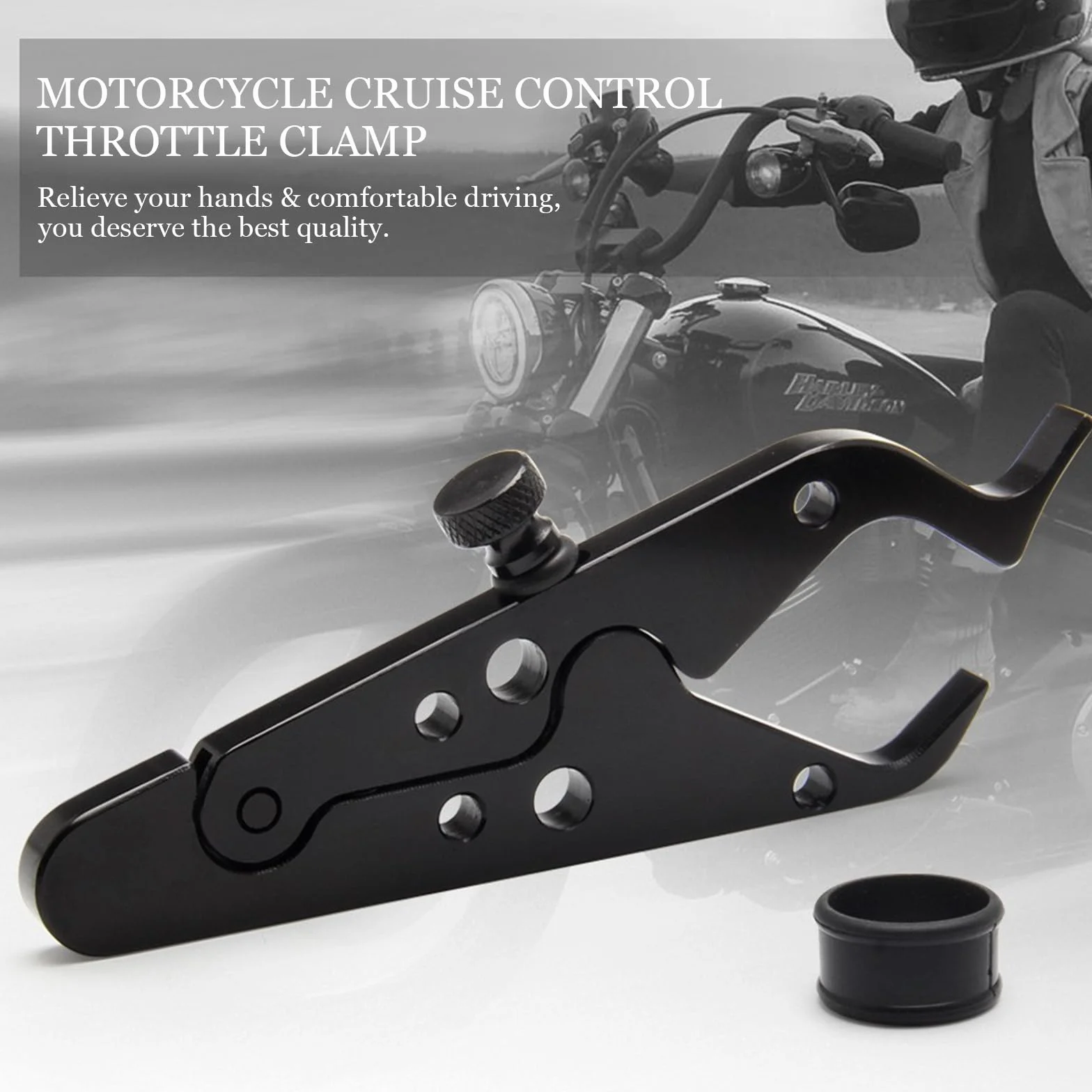 Tempomat motocyklowy uniwersalny Assist Cruise Control uchwyt gazu regulacja do motocykli sportowych