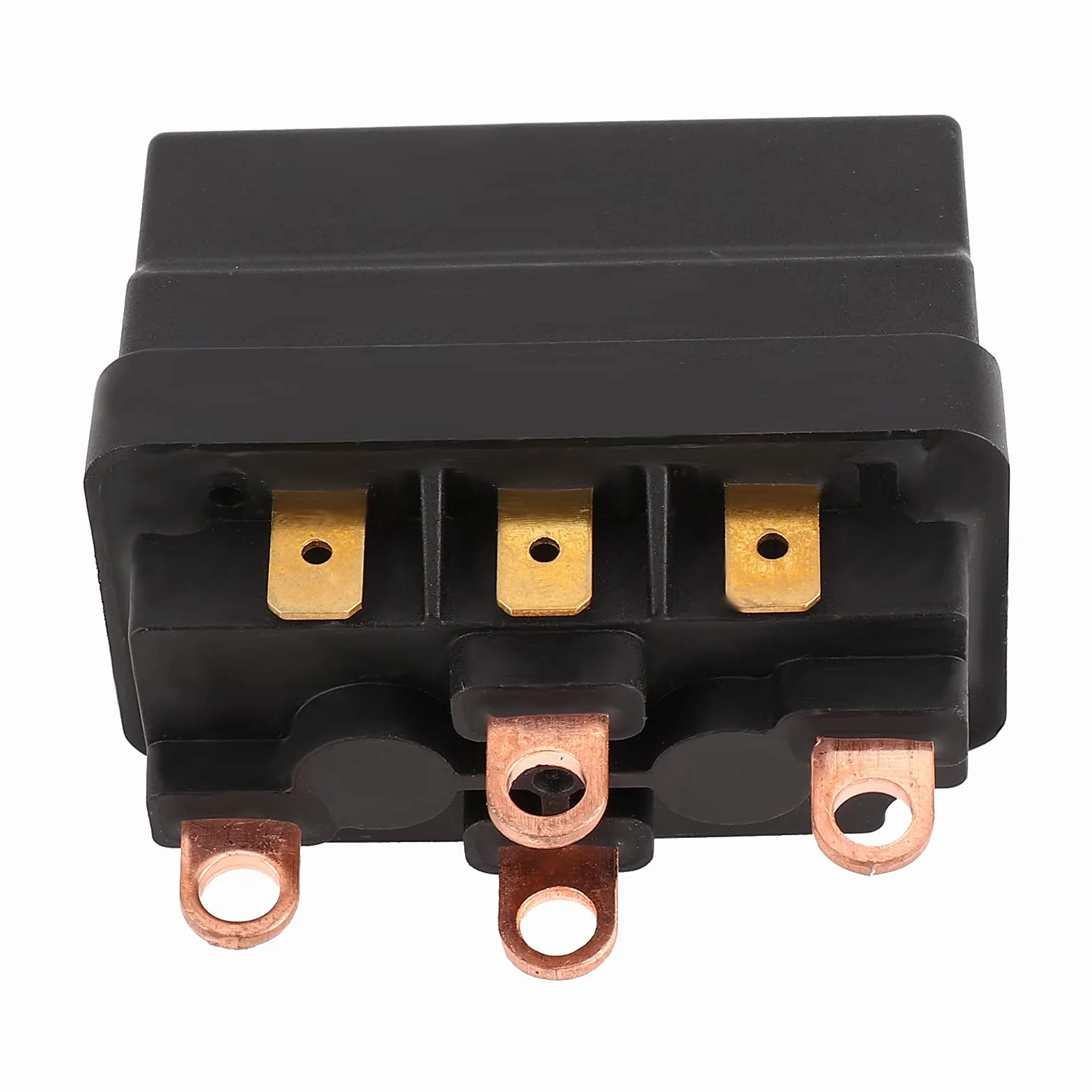 Przekaźnik Wciągarki, Stycznik Przekaźnika Elektromagnetycznego Wciągarki 12 V 120A, Uniwersalny Przekaźnik Elektromagnetyczny do Pojazdów ATV UTV 4X4