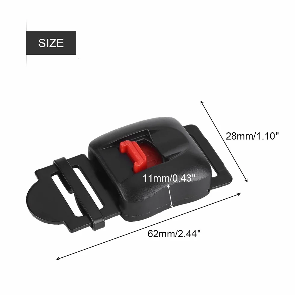 Klips do kasków Speedclip pasek do podbródka szybkie zwalnianie 5 szt.