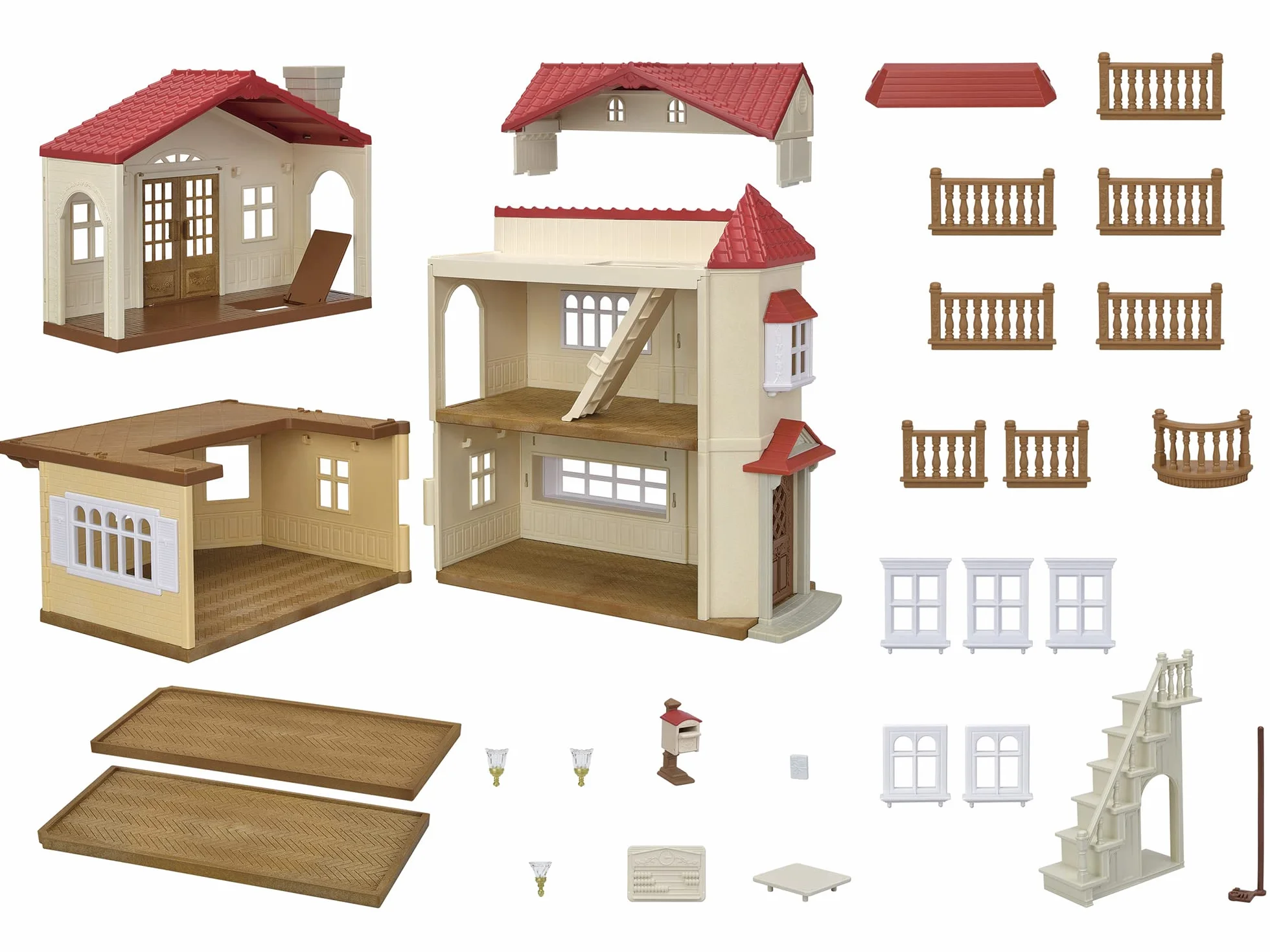 Sylvanian Families 5716 Miejski domek z tajemniczym pokojem na strychu