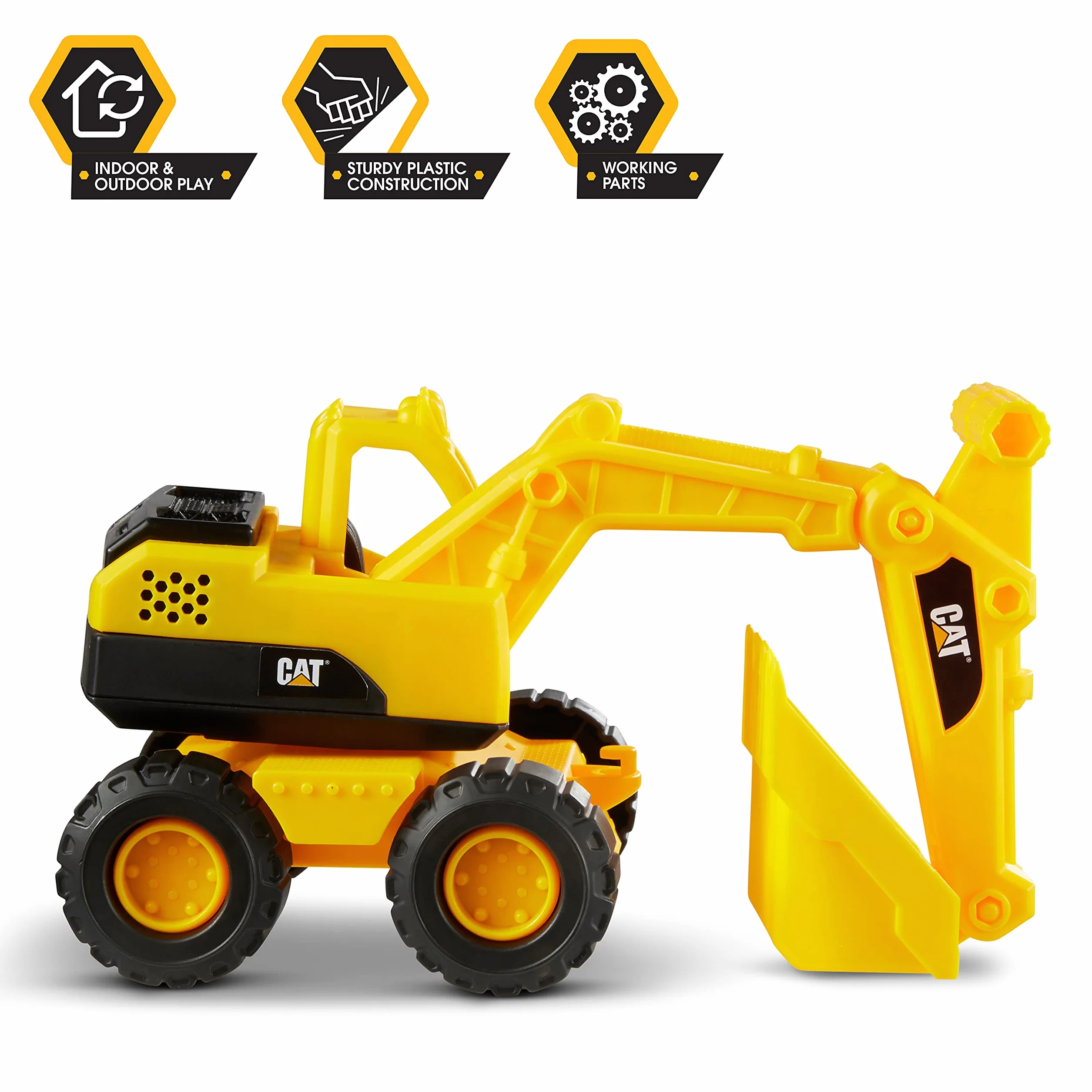Caterpillar 82035 CAT wytrzymałe wiertnice koparki pojazd budowlany, żółty