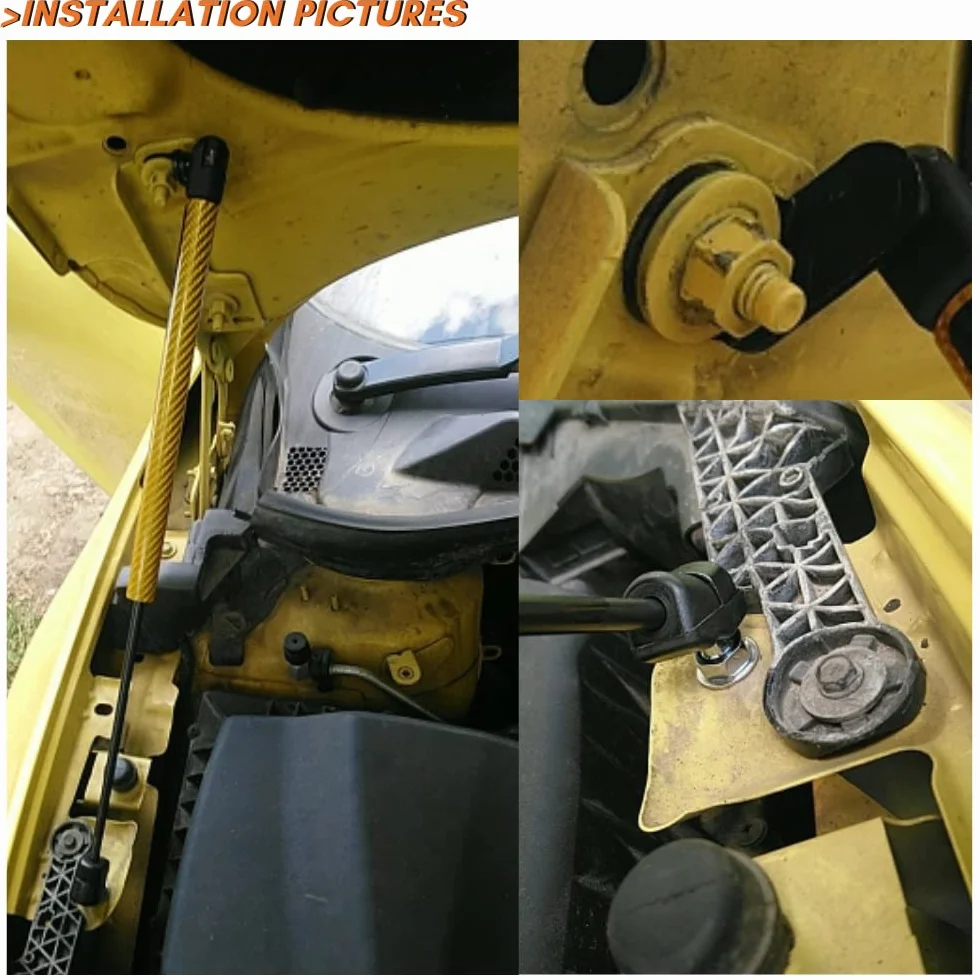 JINGLINGKJ Amortyzator maski do Astra J MK6 2009-2014, podpora klapy 2 sztuki (czarne włókno węglowe)