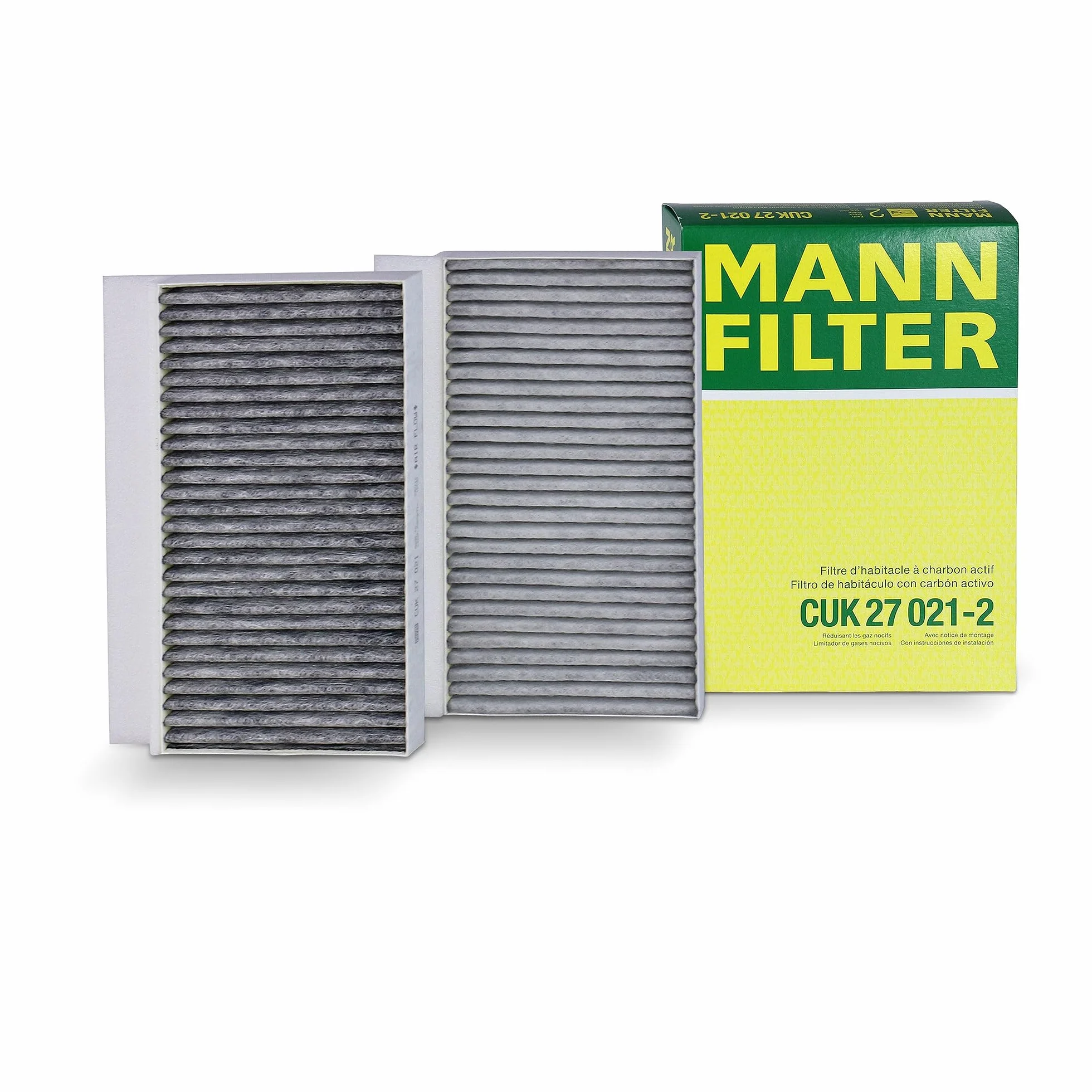 MANN-FILTER CUK 27 021-2 Filtr powietrza kabinowego - SAMOCHODY OSOBOWE + DOSTAWCZE