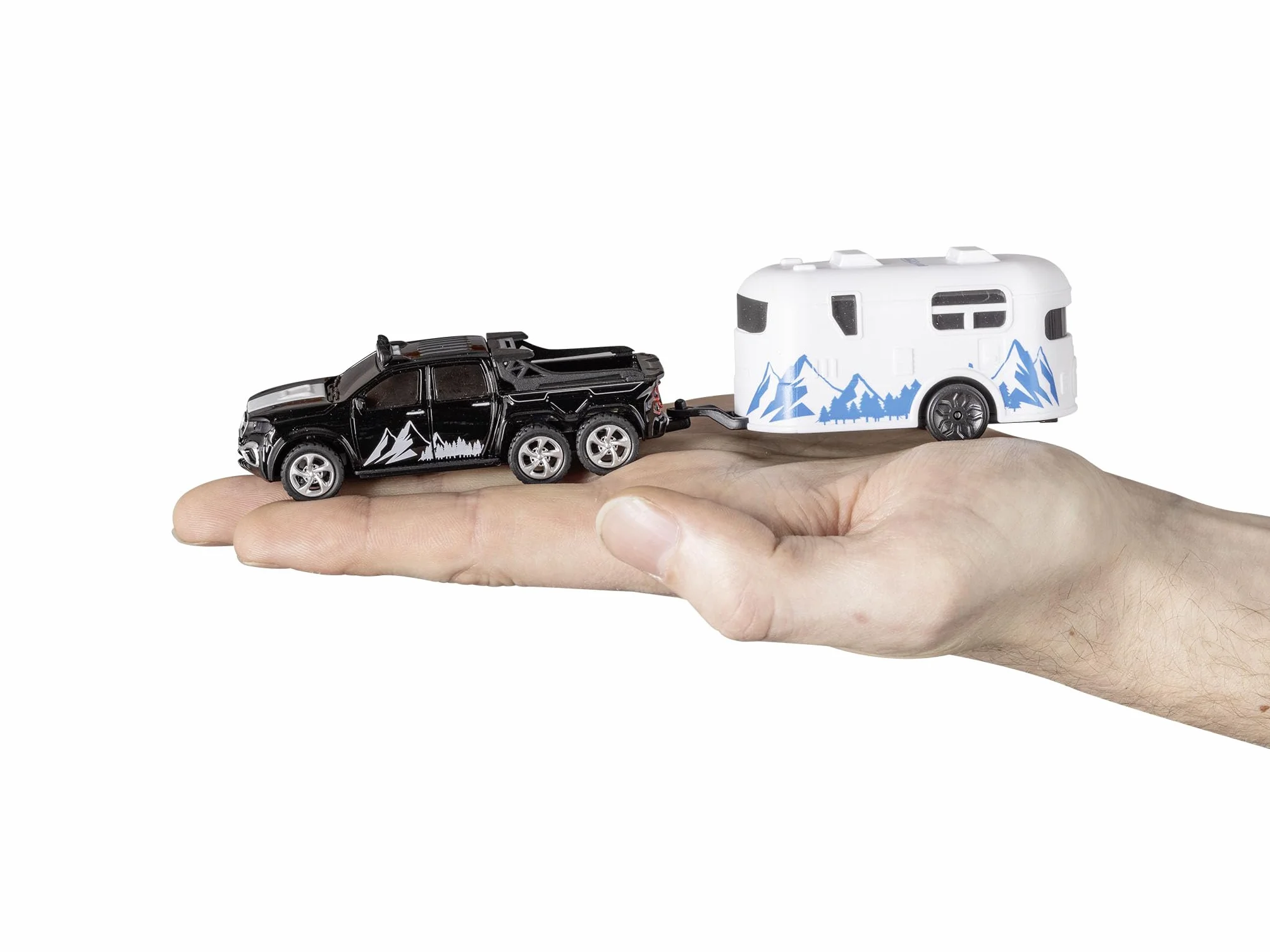 Revell Control I Mini RC Car z kamperem I skala 1:64 I od 6 lat I częstotliwość radiowa: GHz I przygoda kempingowa w małym formacie I realistyczny design I sterowany radiowo samochód zabawkowy