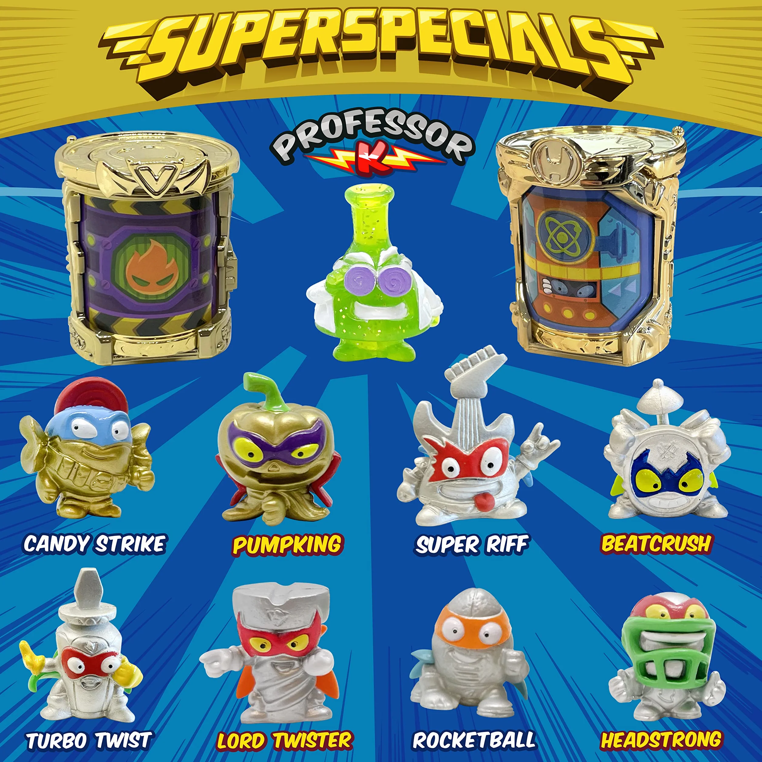SuperThings Gold Tin Superspecials Złota Puszka seria 2